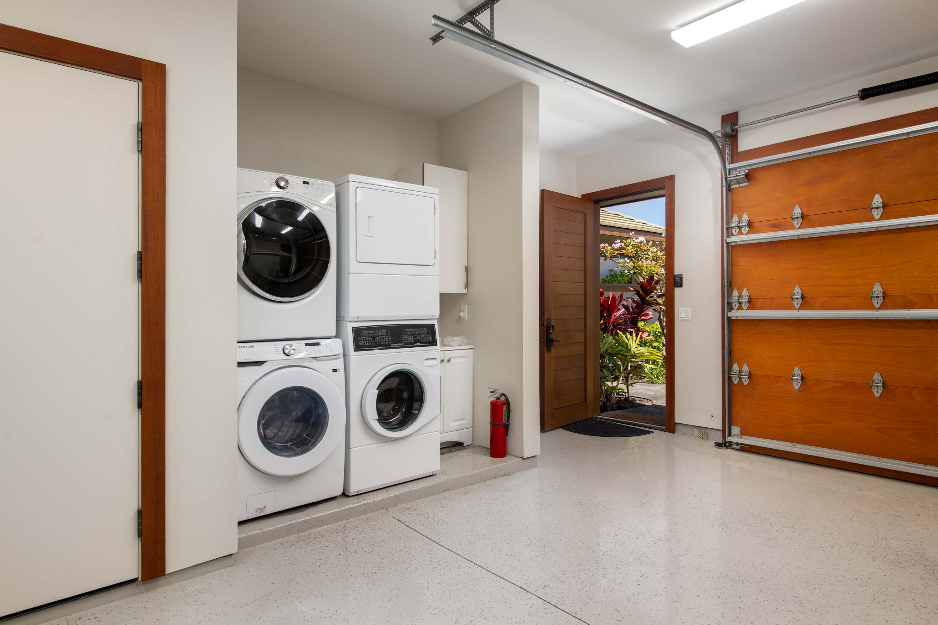 Laundry Room | Aloha Nui at Residences of Laulea, Big Island, Hawaii, by Luxus Vacation Properties