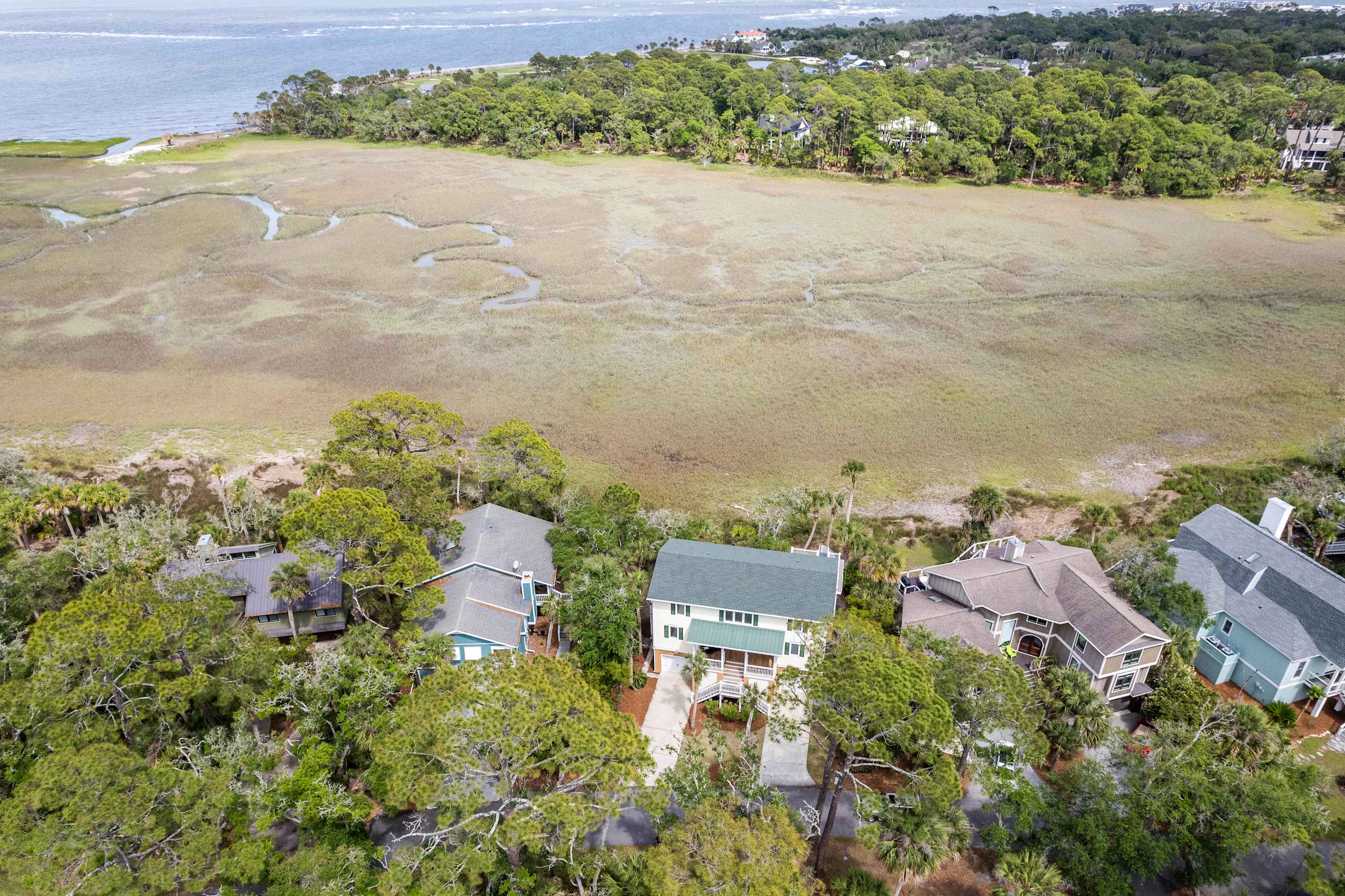 Ocean and Marsh Views