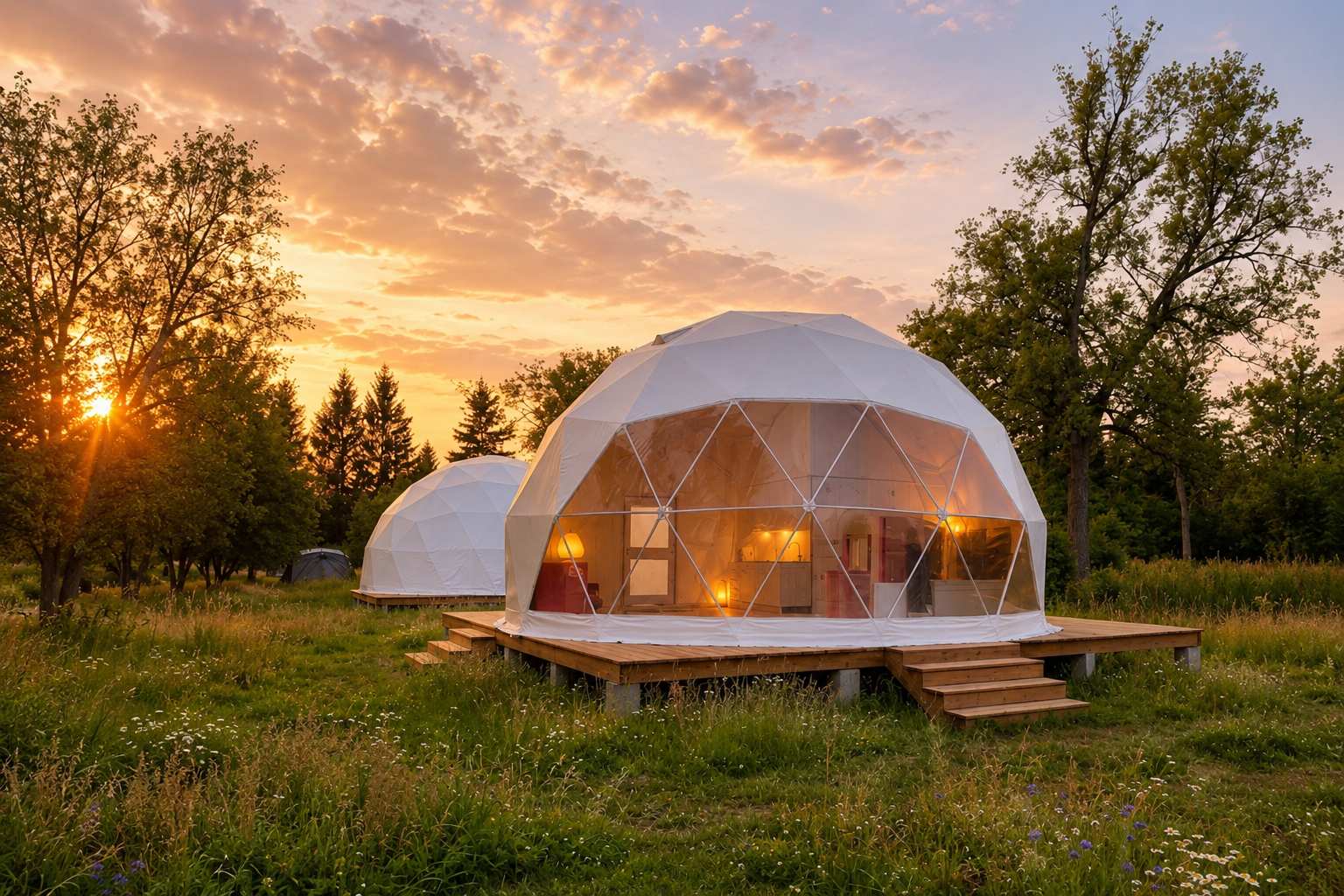 Charming 1BR Lakefront Glamping on Rice Lake (#16)
