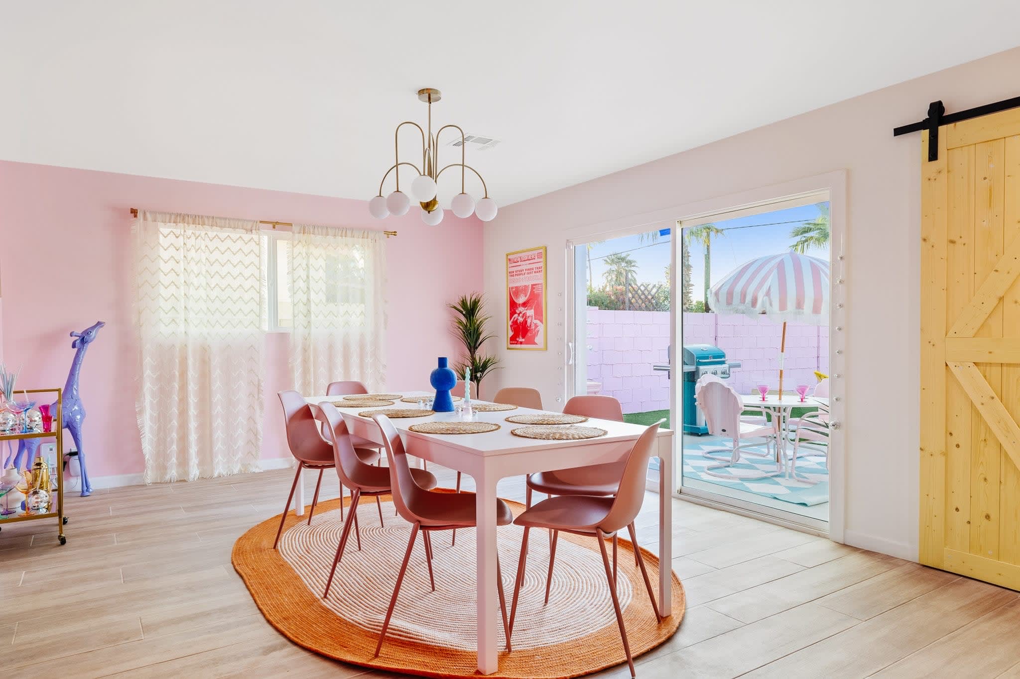 Playful 4BR retreat w/ heated pool & backyard