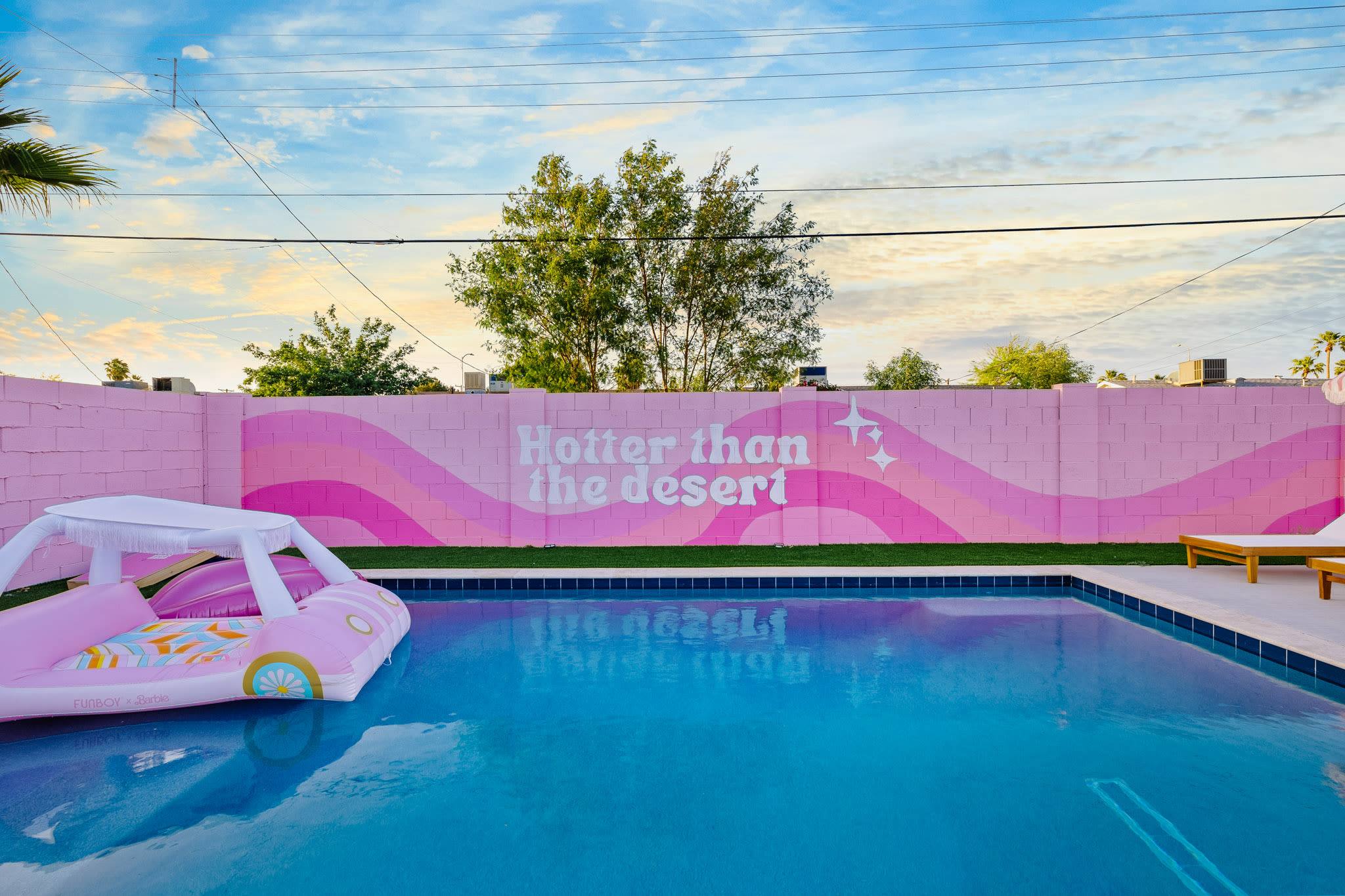 Playful 4BR retreat w/ heated pool & backyard
