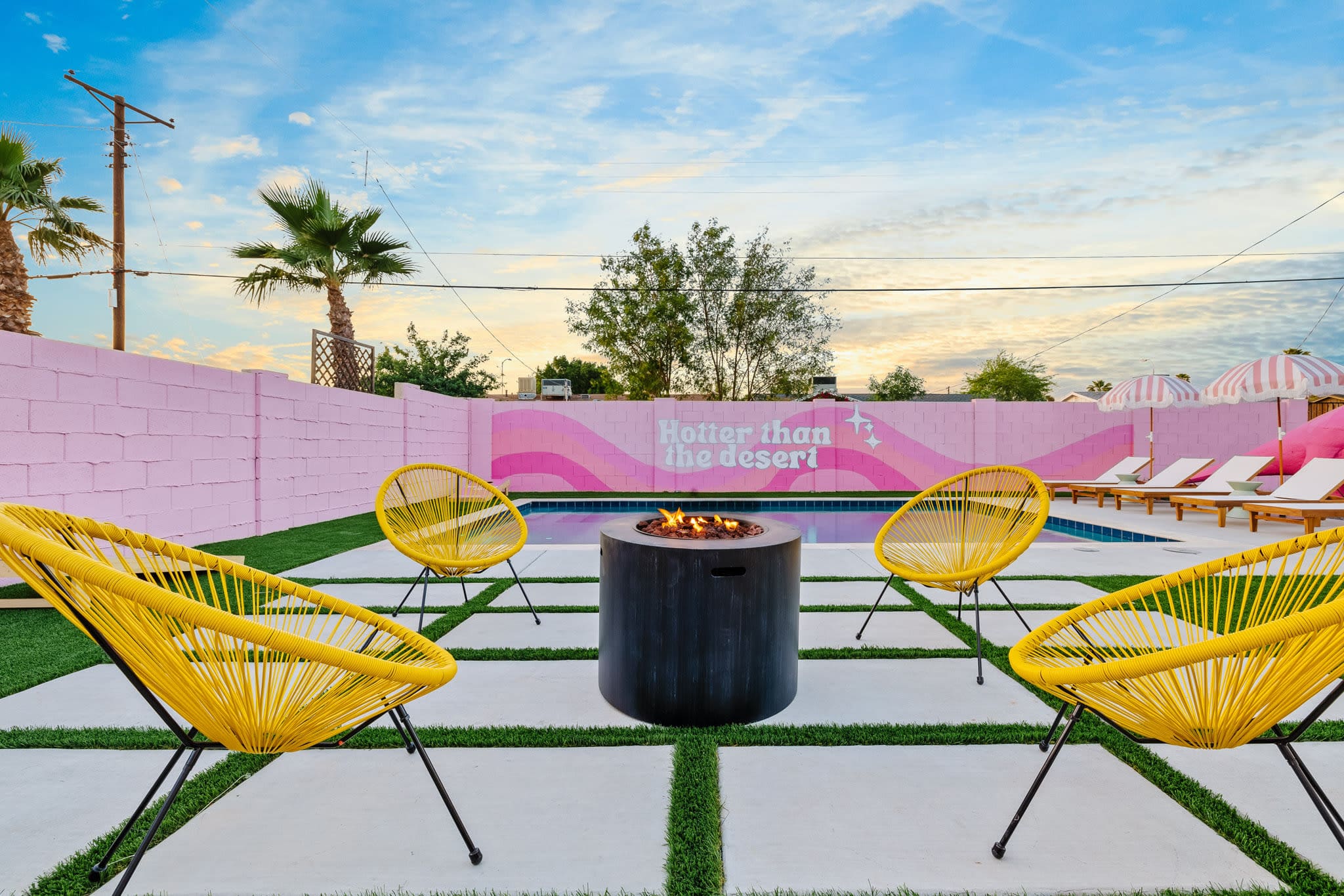 Playful 4BR retreat w/ heated pool & backyard