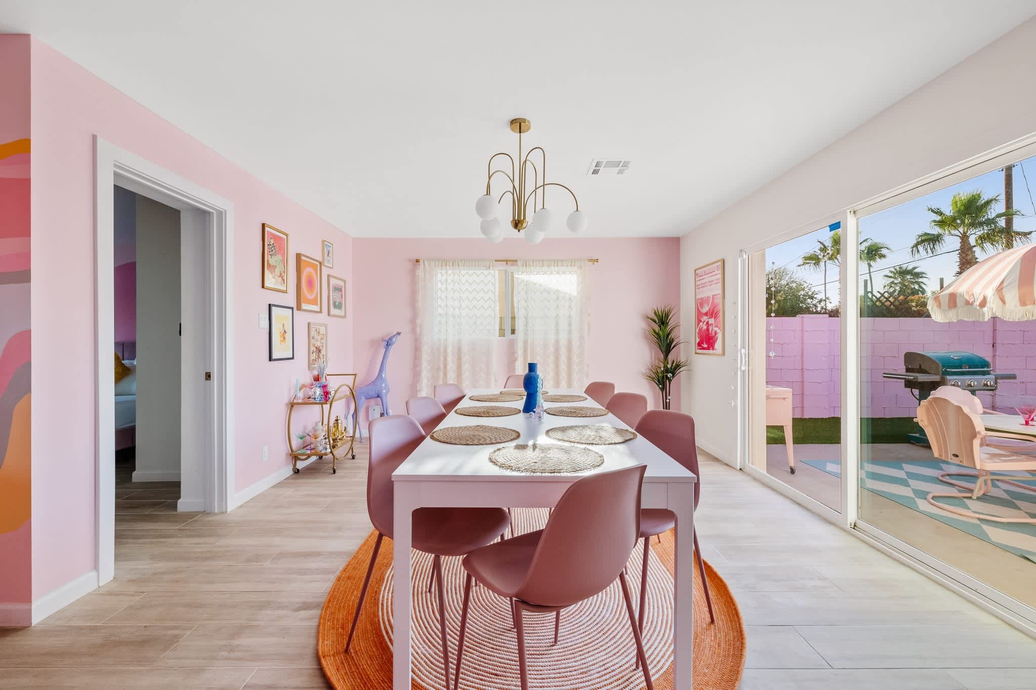 Playful 4BR retreat w/ heated pool & backyard