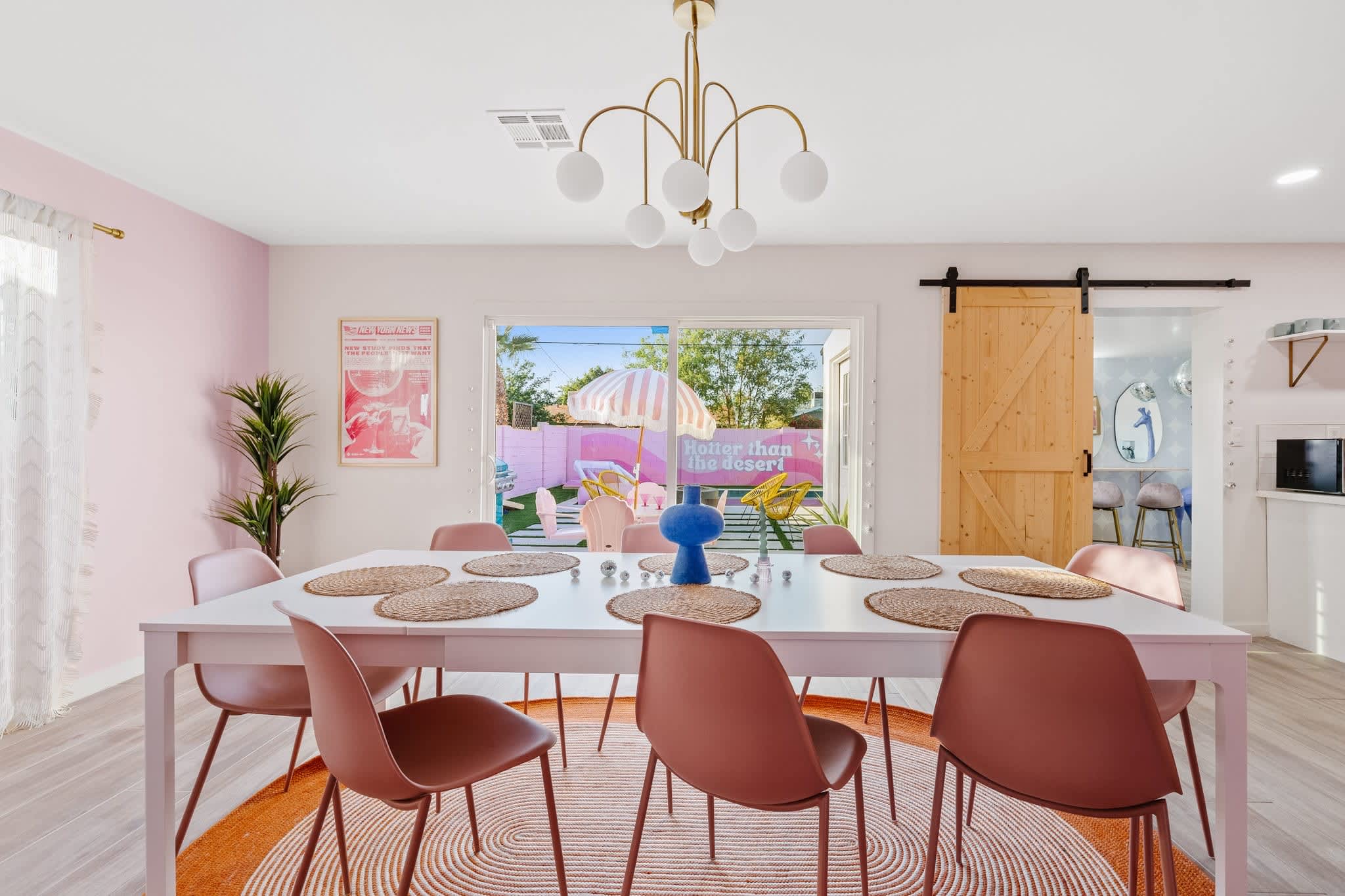 Playful 4BR retreat w/ heated pool & backyard