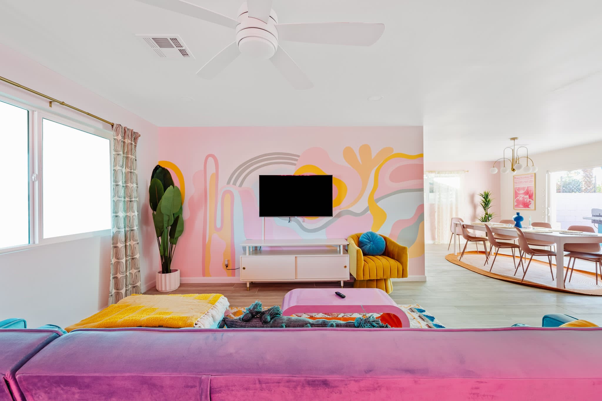 Playful 4BR retreat w/ heated pool & backyard