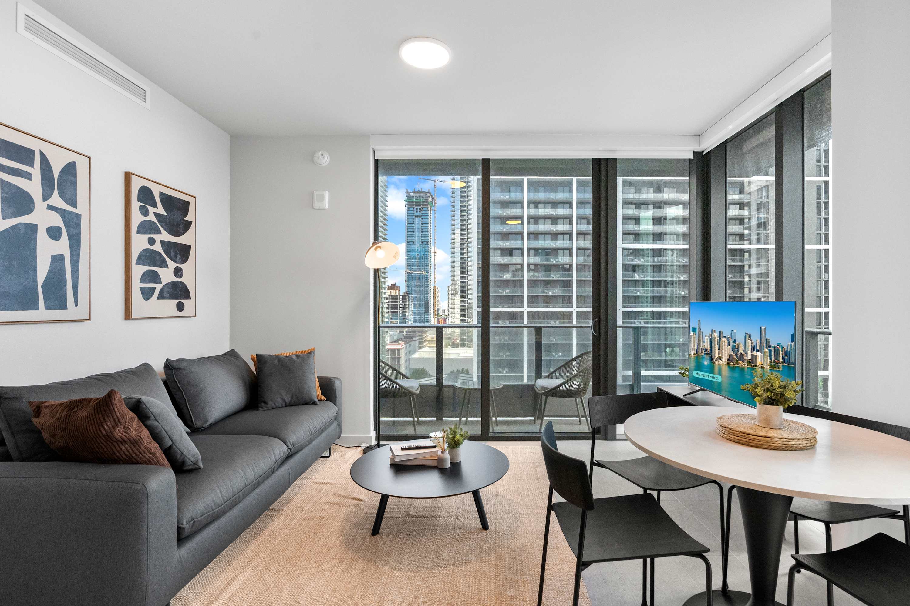 Modern 2BR Condo | 10 Min FIFA Fan Fest | Pool/Gym
