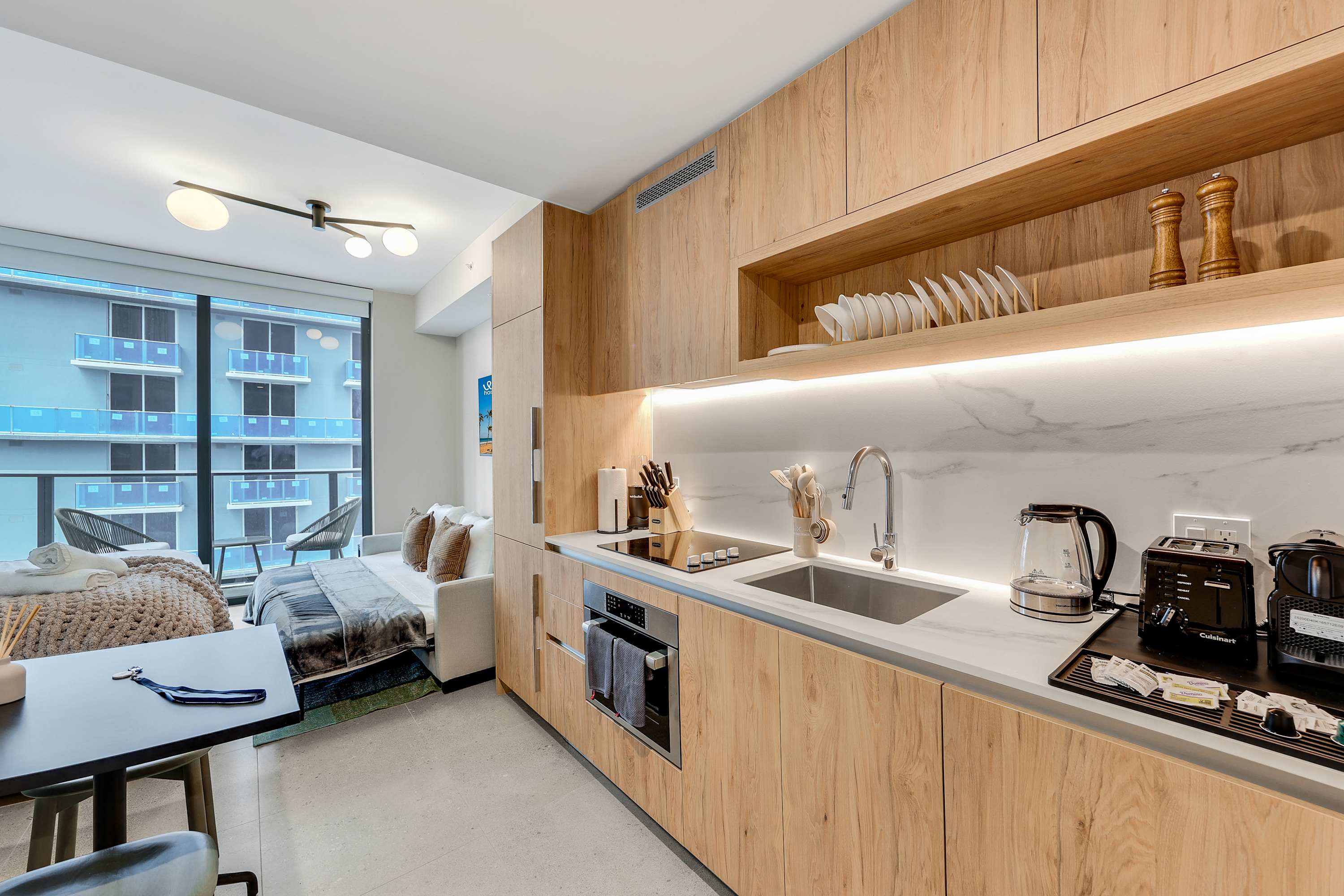 Modern Studio in Downtown Miami - Pool & Gym