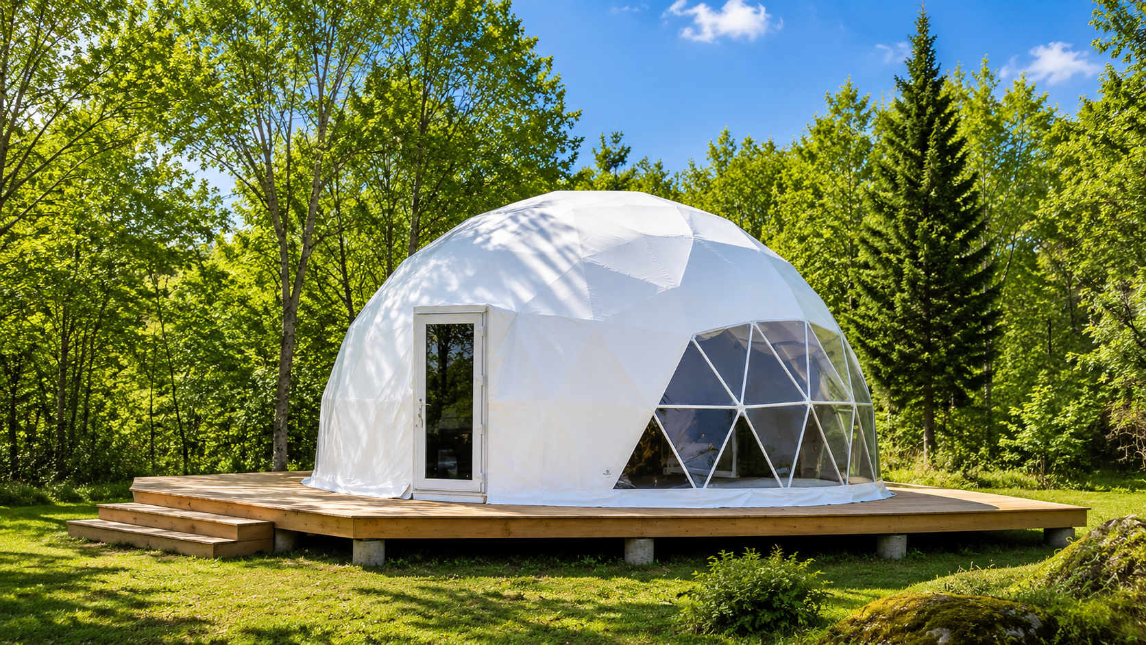 Charming 1BR Lakefront Glamping on Rice Lake (#17)
