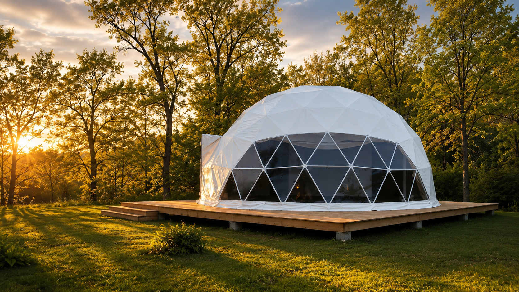 Charming 1BR Lakefront Glamping on Rice Lake (#17)
