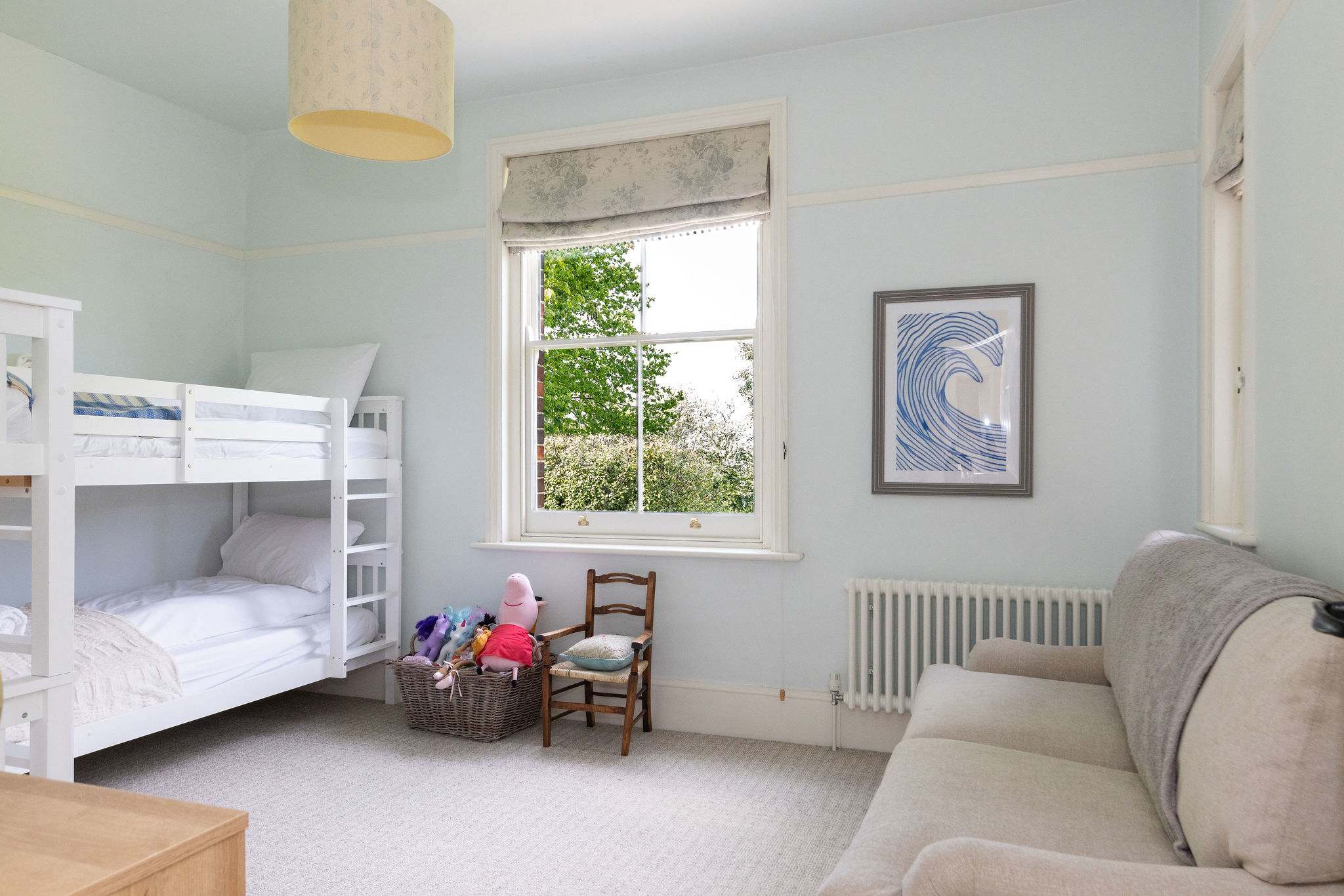 Spacious family room designed for comfortable group stays.