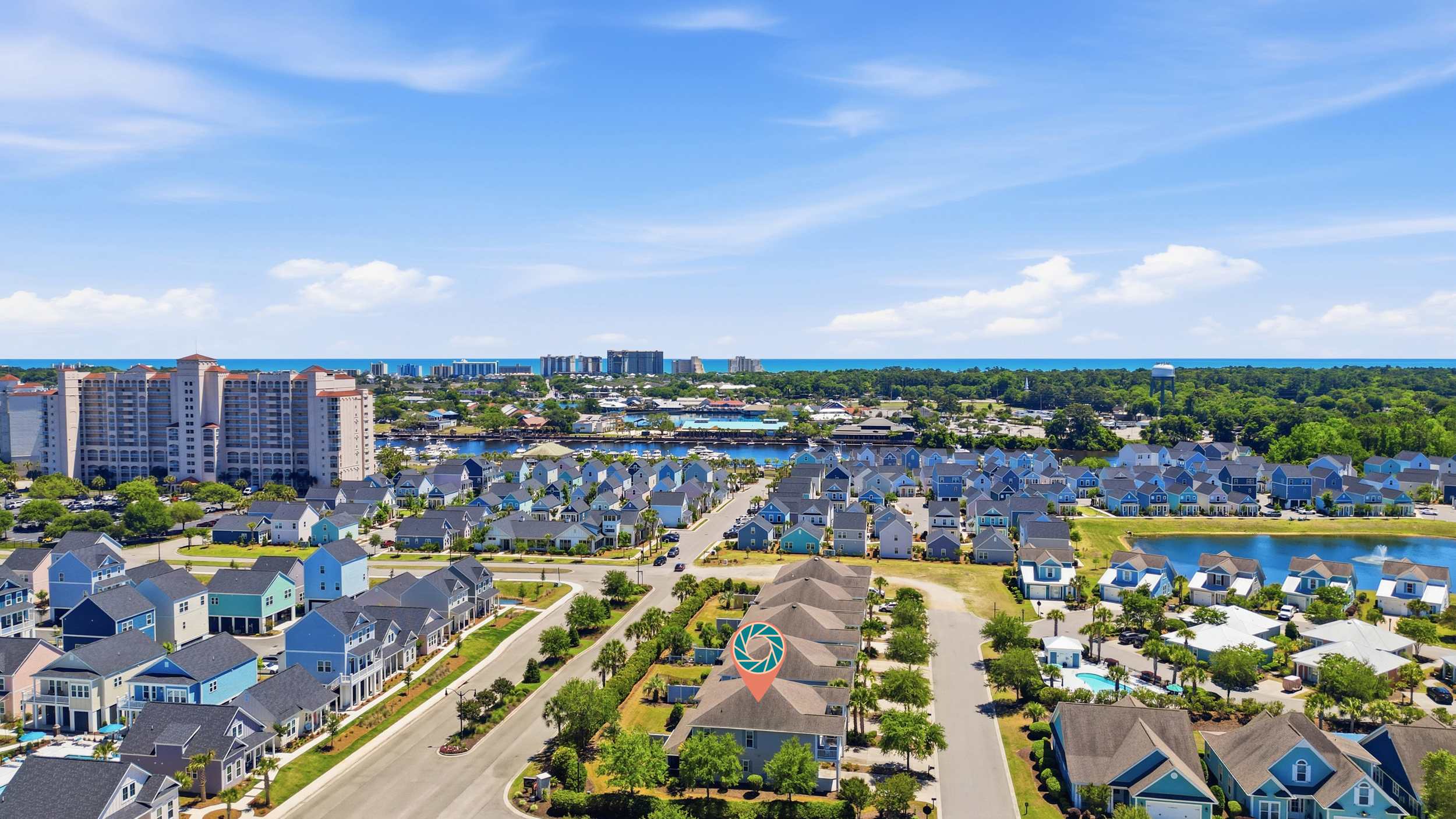 Ocean Air Oasis Resort House w Huge Pool Hot Tub