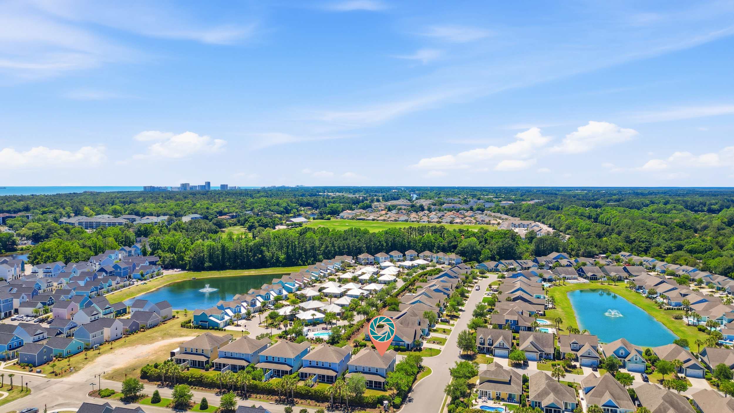 Ocean Air Oasis Resort House w Huge Pool Hot Tub