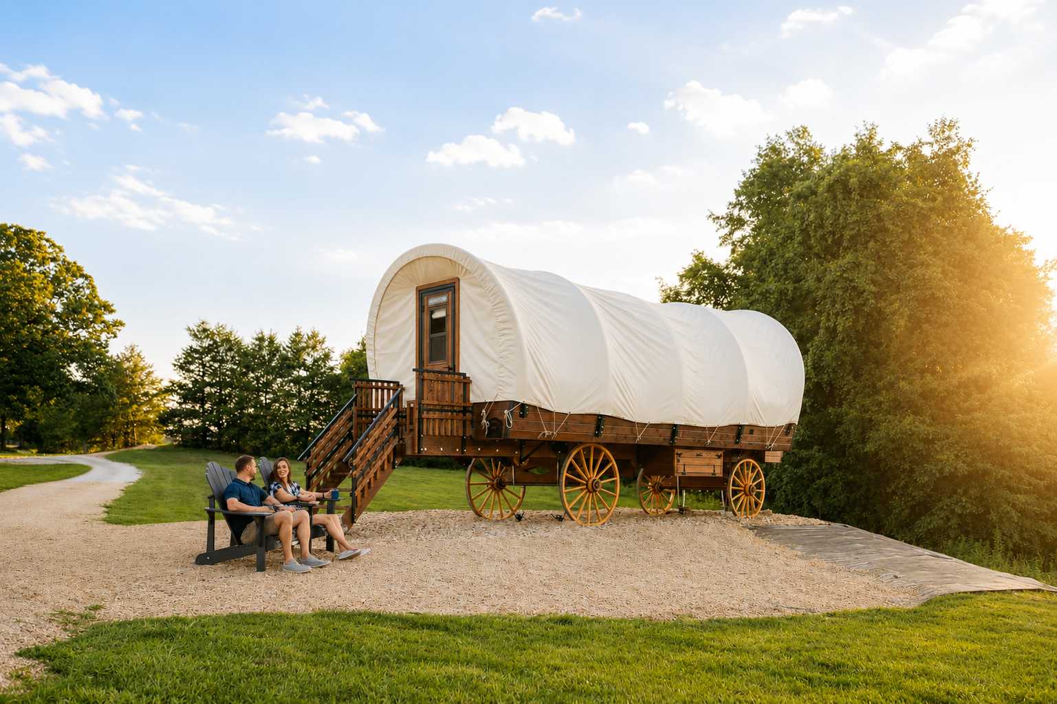 Lovers Wagon | Hiking Trails, Pickleball, Fire Pit