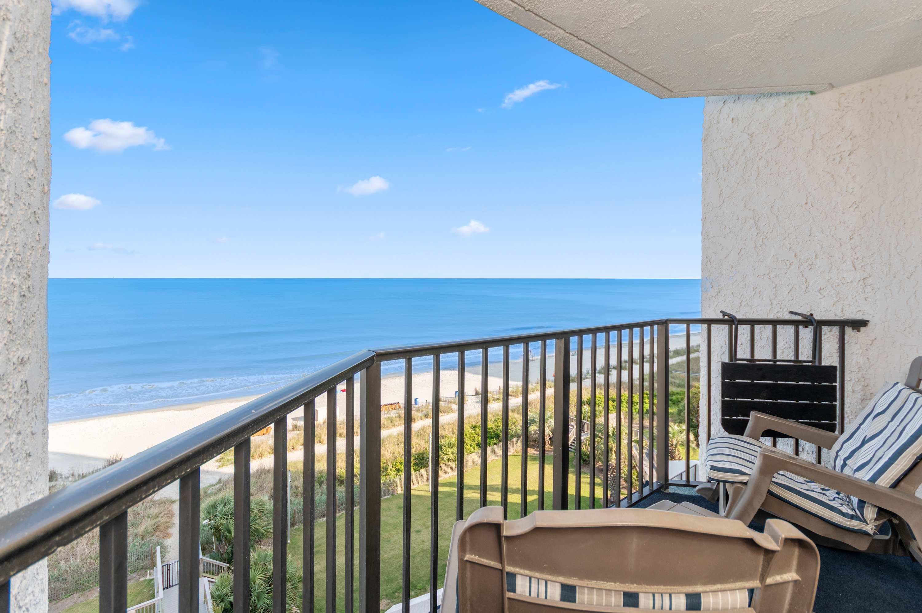 Endless ocean views create the perfect backdrop for your Myrtle Beach vacation escape.