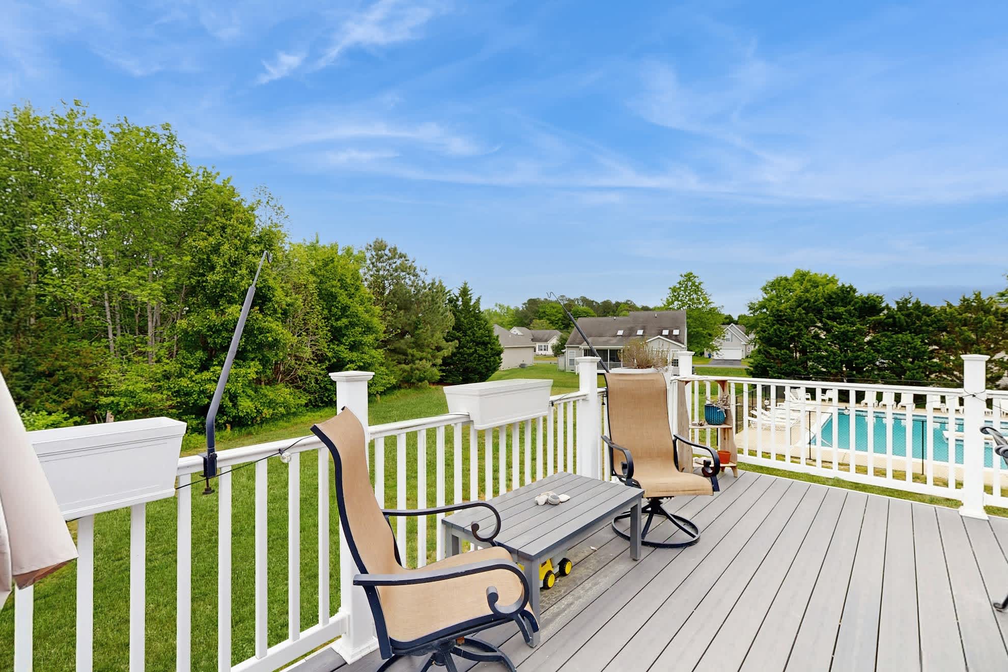 Townhomes of Providence townhome with community pool deck patio grill