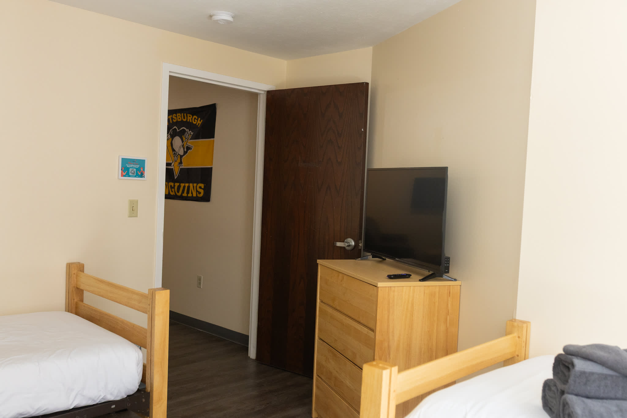 Cozy Downtown Pittsburgh Sports-Themed Efficiency Apt