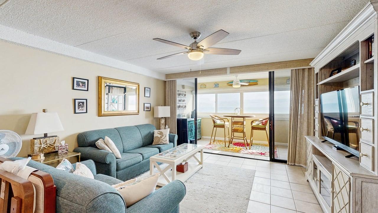 Stunning oceanfront condo with breathtaking beach views and resort-style pool