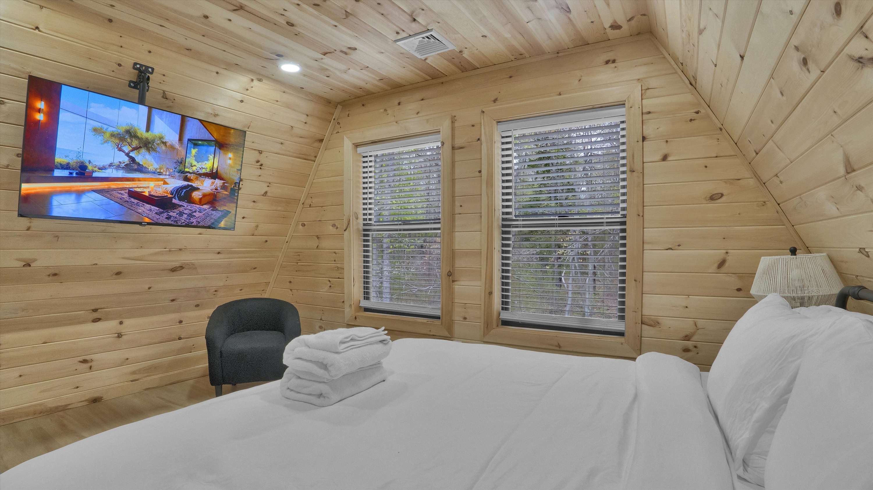 Spacious A-Frame | Hot Tub | Movie Room | Firepit