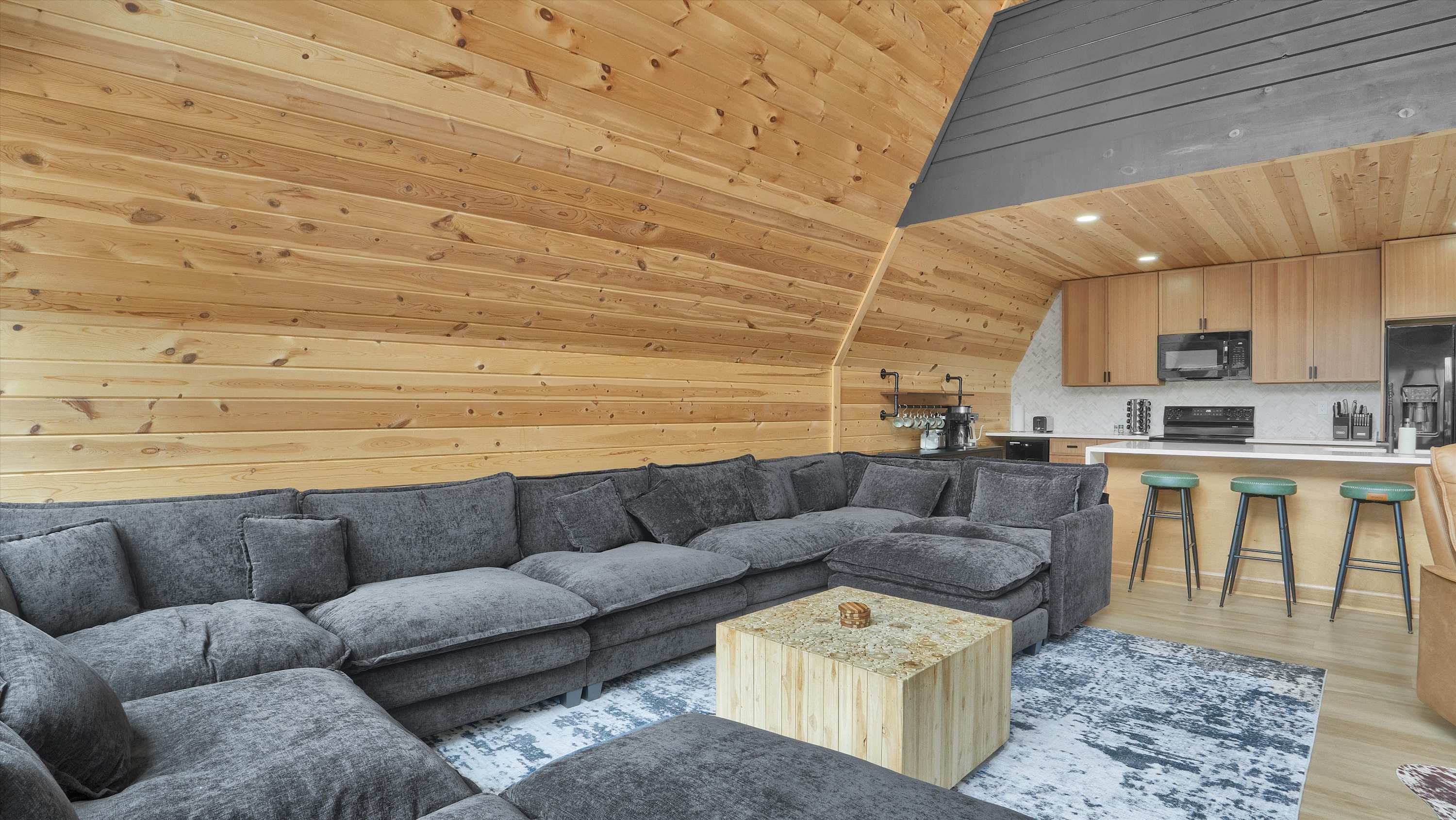 Spacious A-Frame | Hot Tub | Movie Room | Firepit
