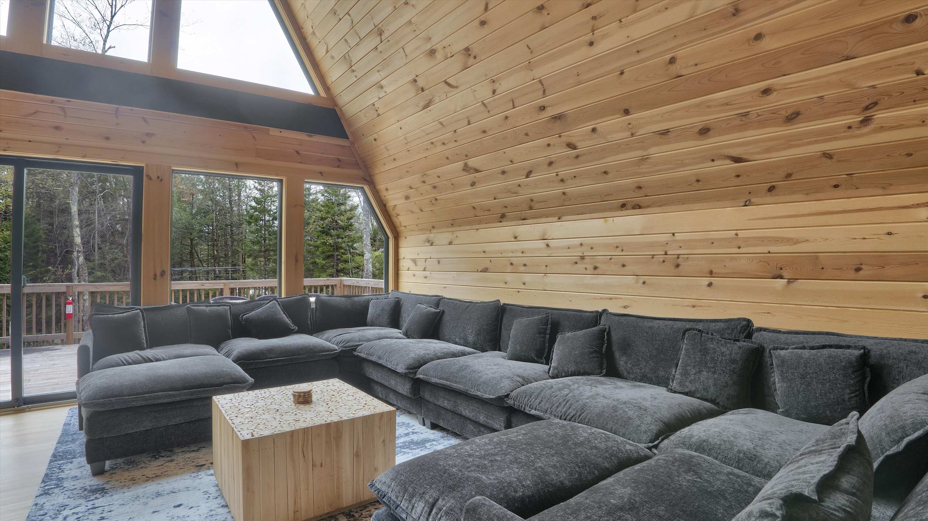 Spacious A-Frame | Hot Tub | Movie Room | Firepit