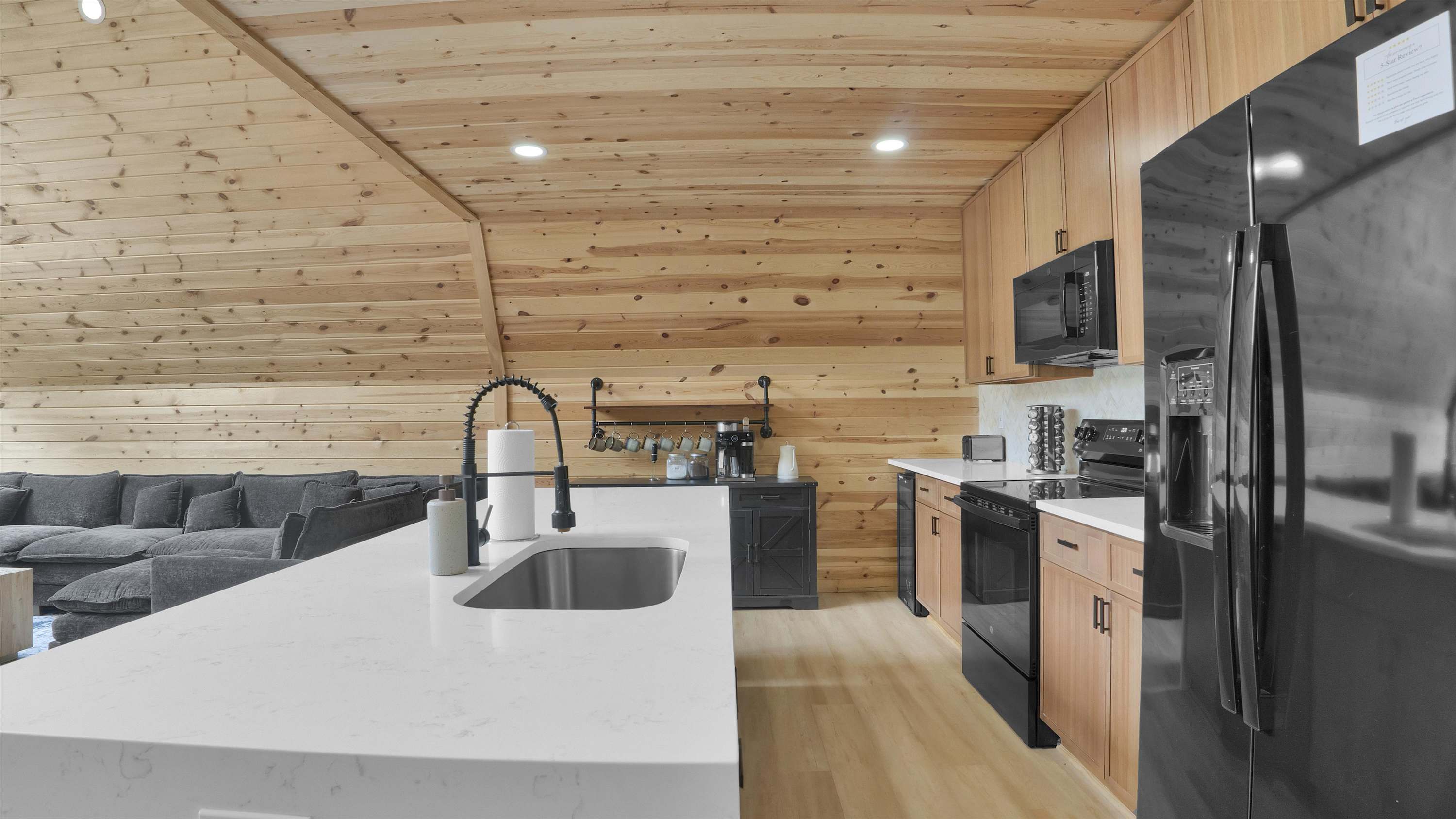 Spacious A-Frame | Hot Tub | Movie Room | Firepit