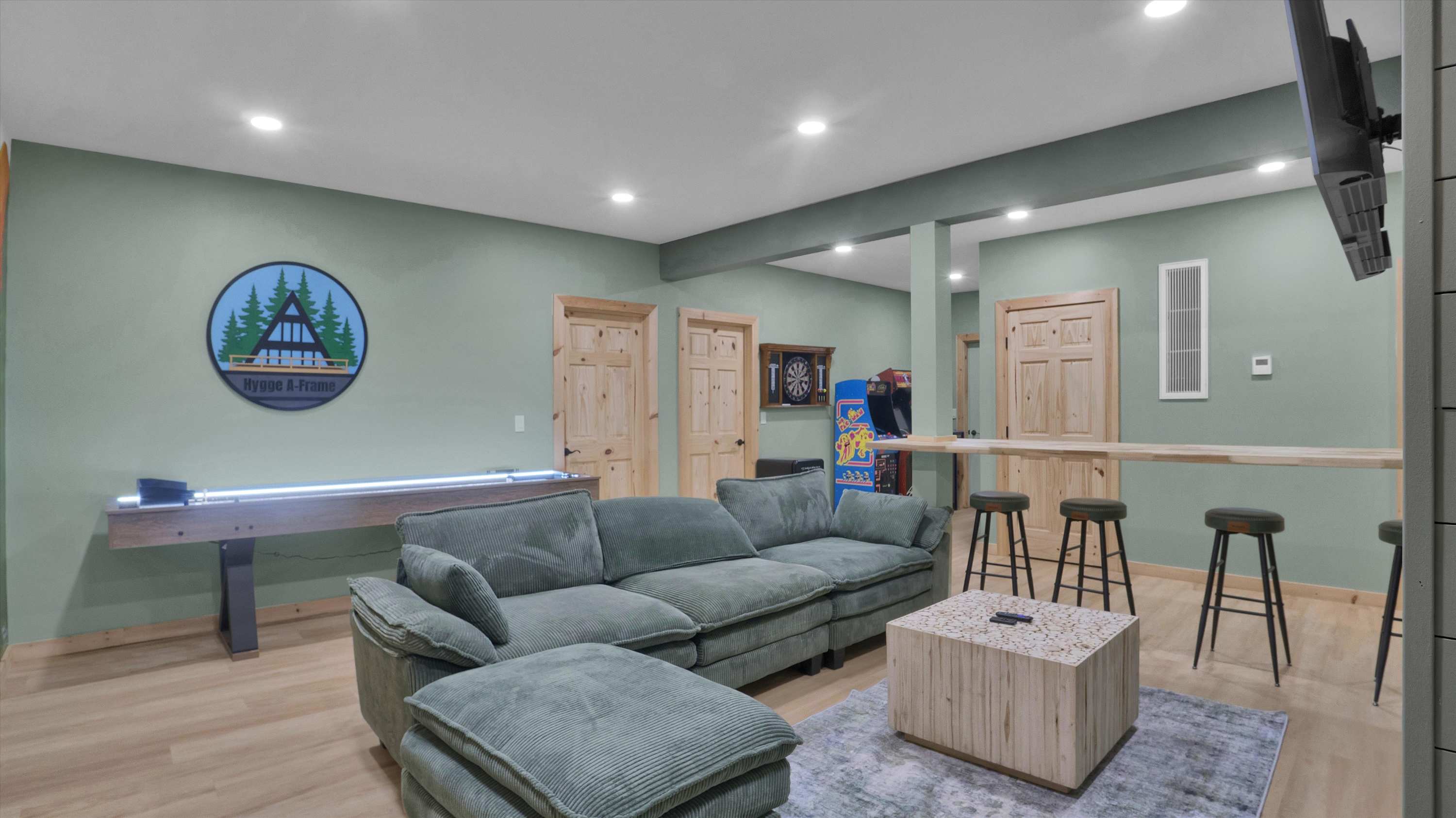 Spacious A-Frame | Hot Tub | Movie Room | Firepit