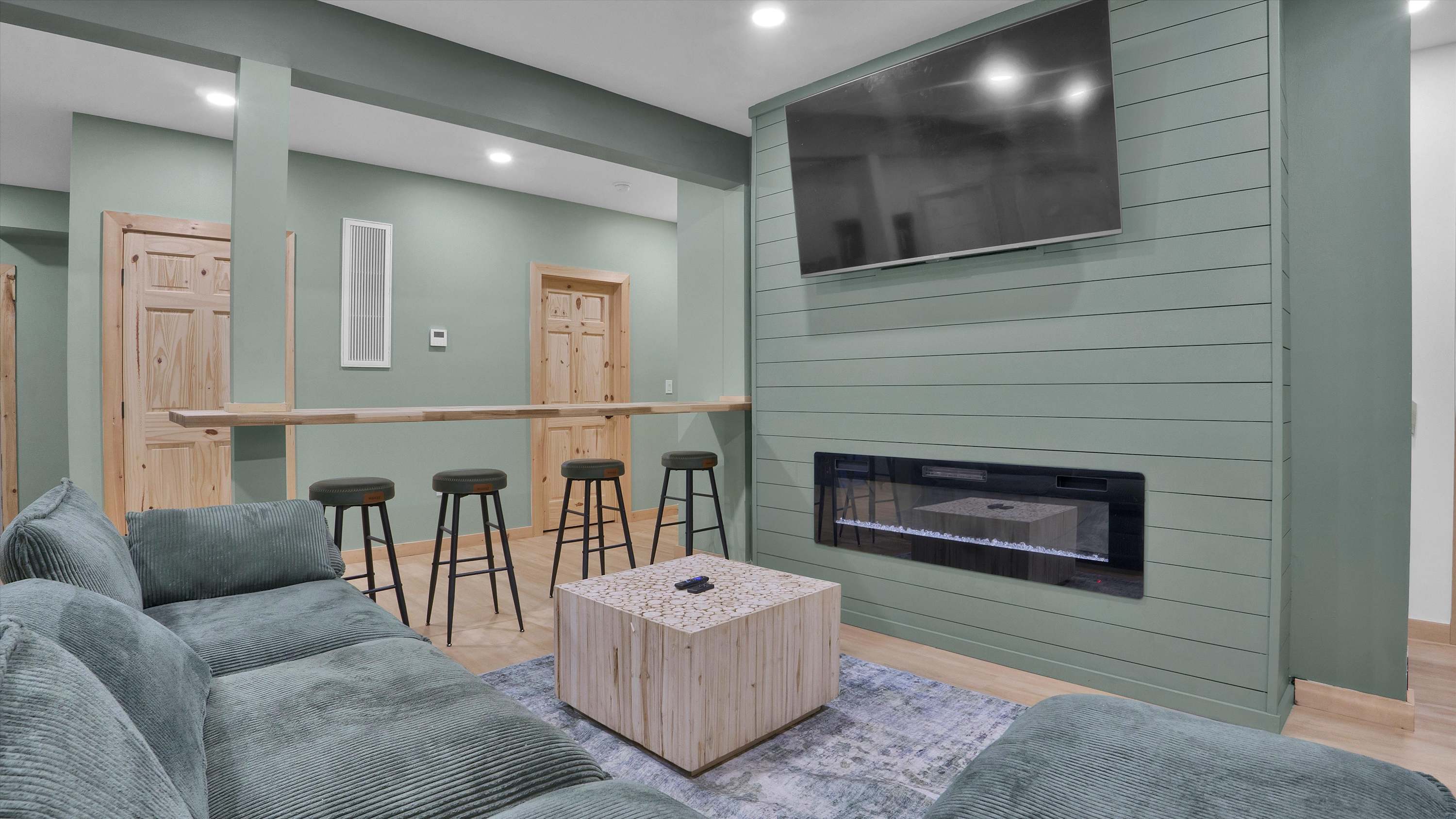 Spacious A-Frame | Hot Tub | Movie Room | Firepit
