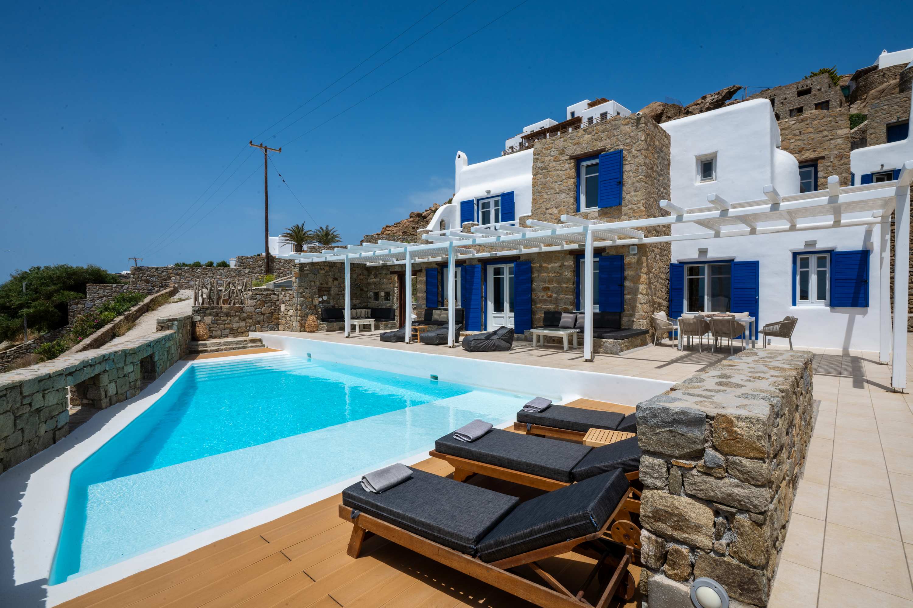 Choulakia Elite 3 Bd Villa with Pool & Sea View in Mykonos — photo 3