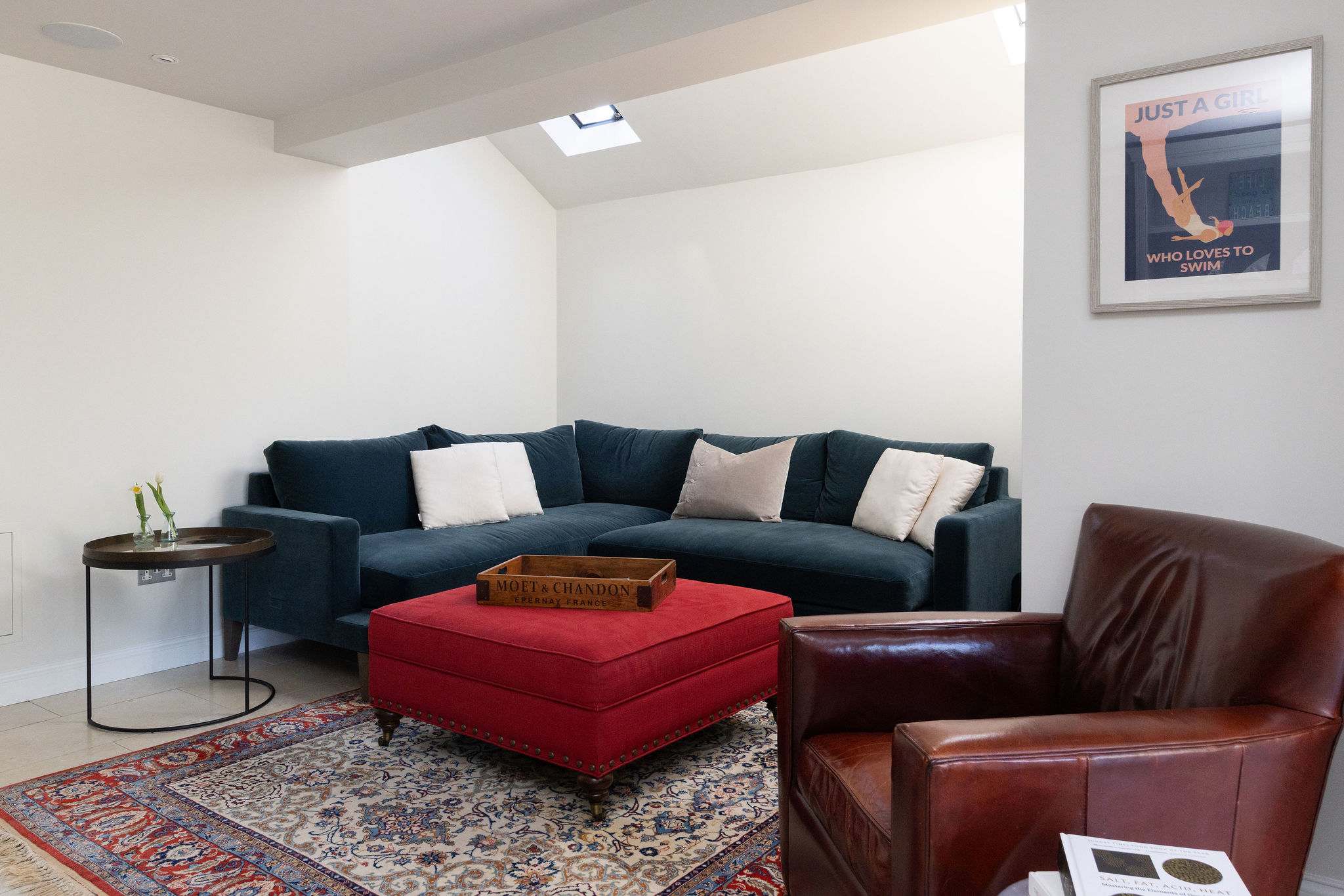 Comfortable snug for films and cosy nights in