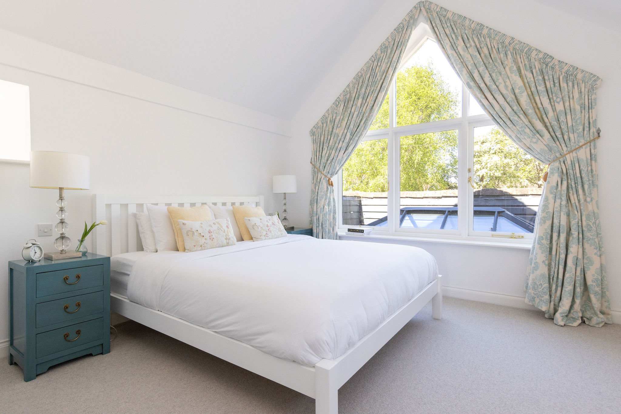 Master bedroom with en suite and built-in storage