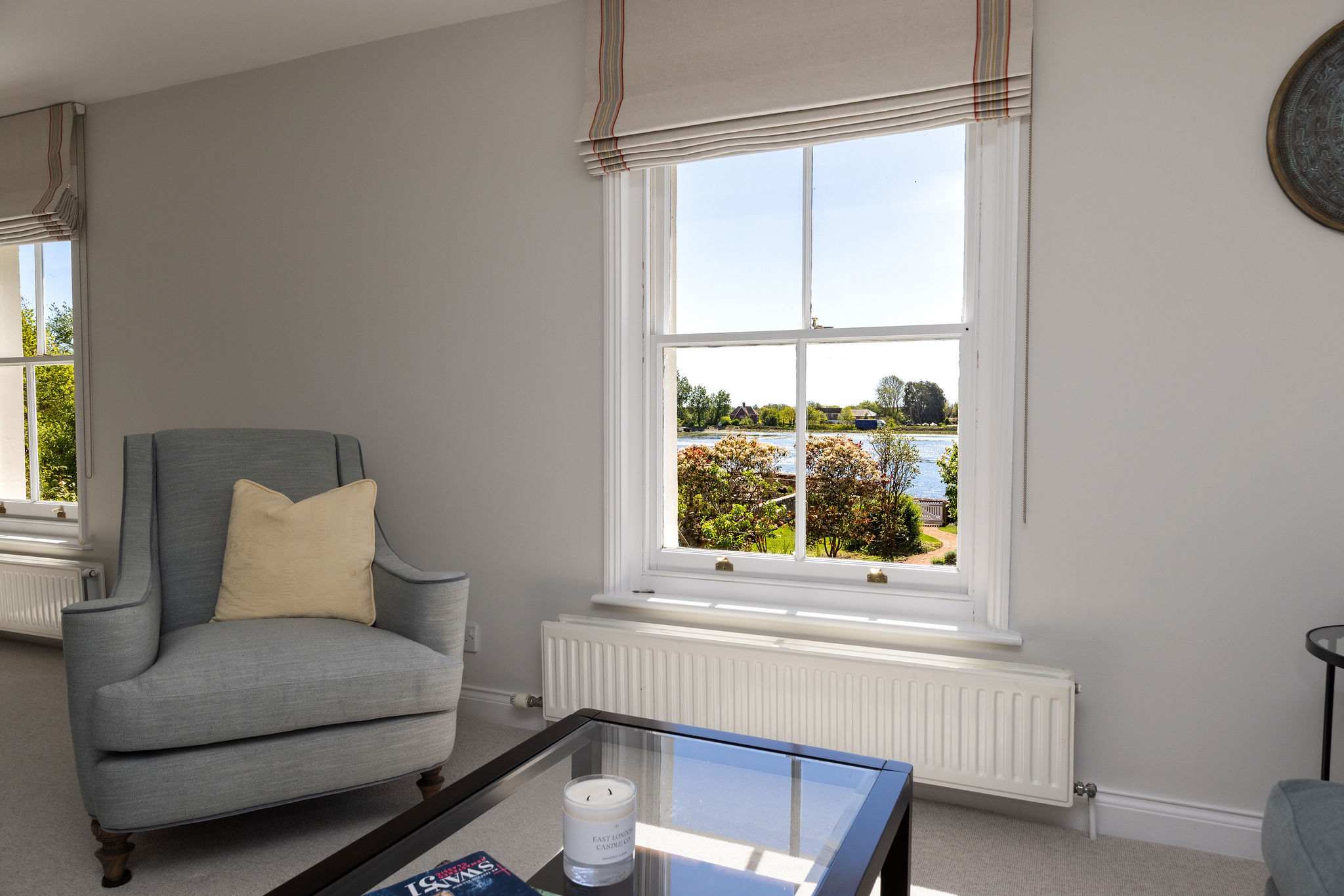 Settle in with views of the water
