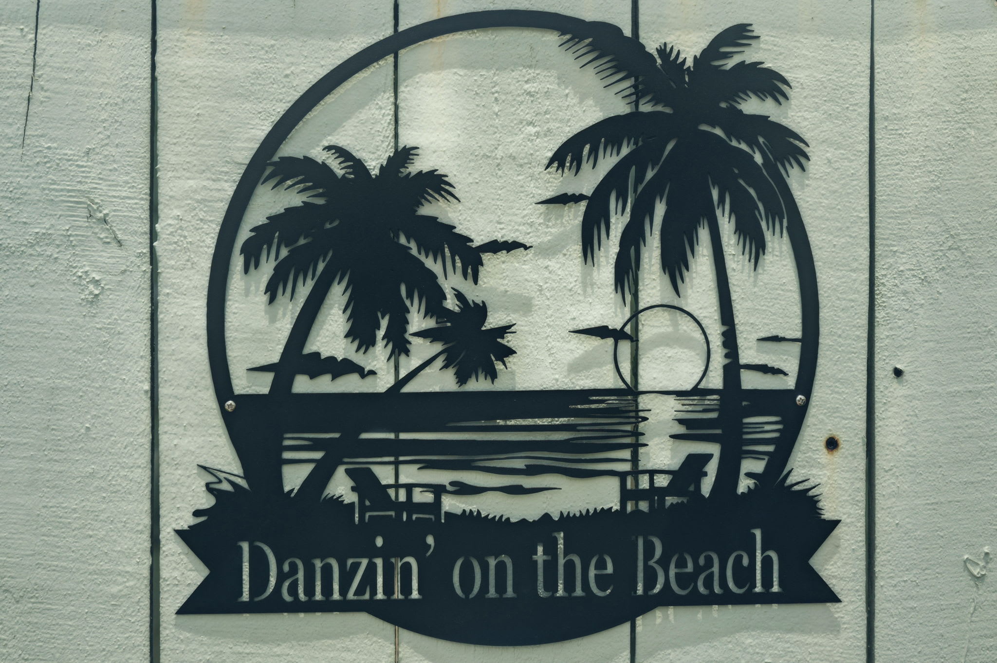 Danzin' on the Beach — Property Welcome Sign