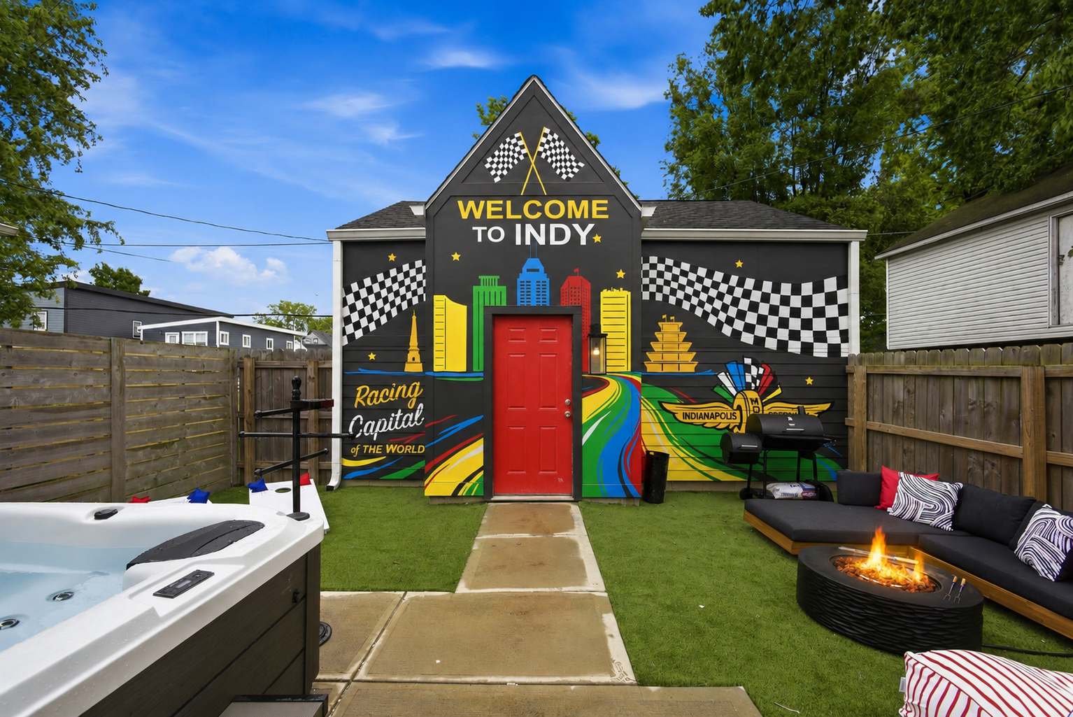 Victory Lane Villa | Game Room - Hot Tub - Firepit 2