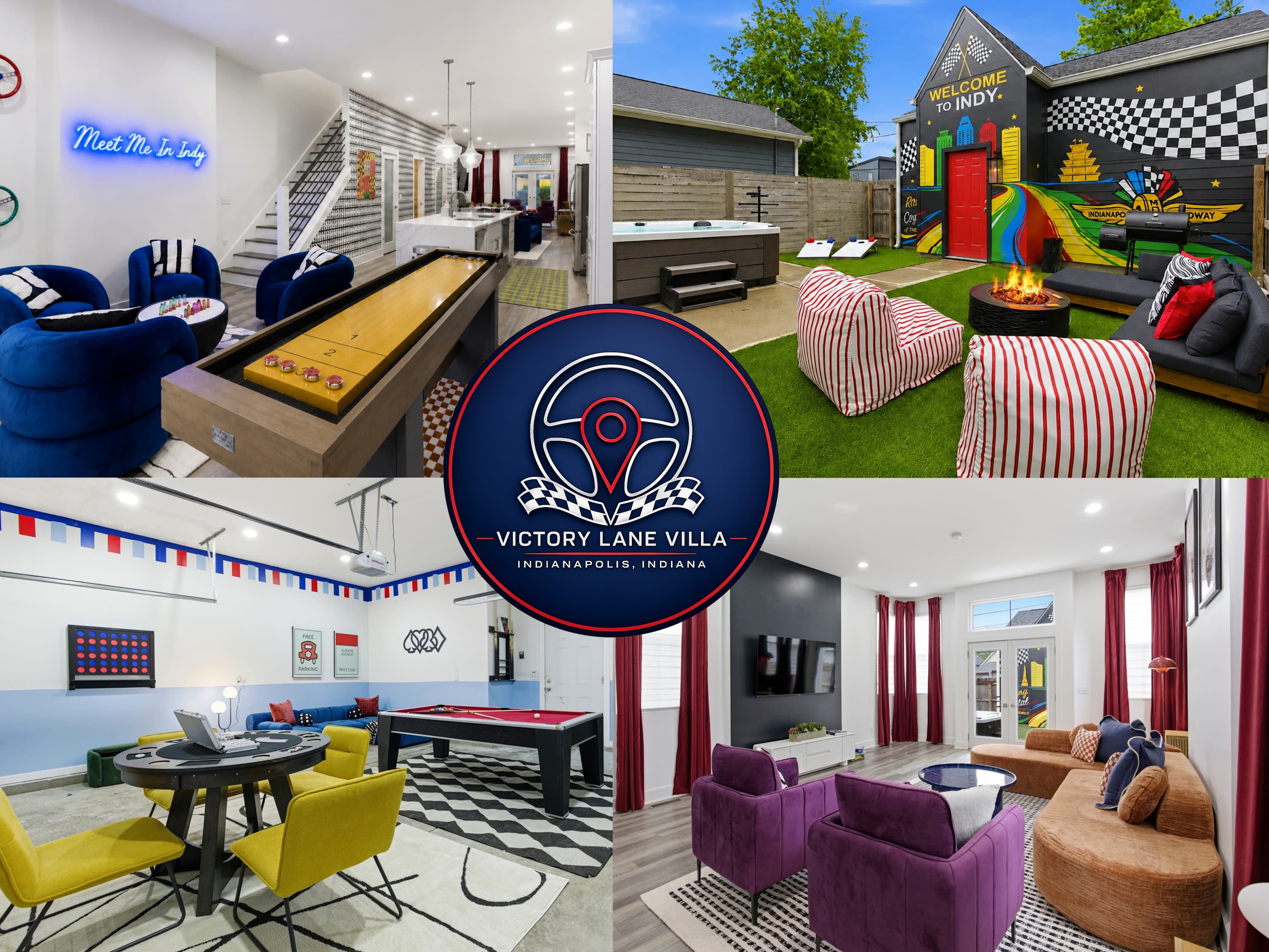 Victory Lane Villa | Game Room - Hot Tub - Firepit