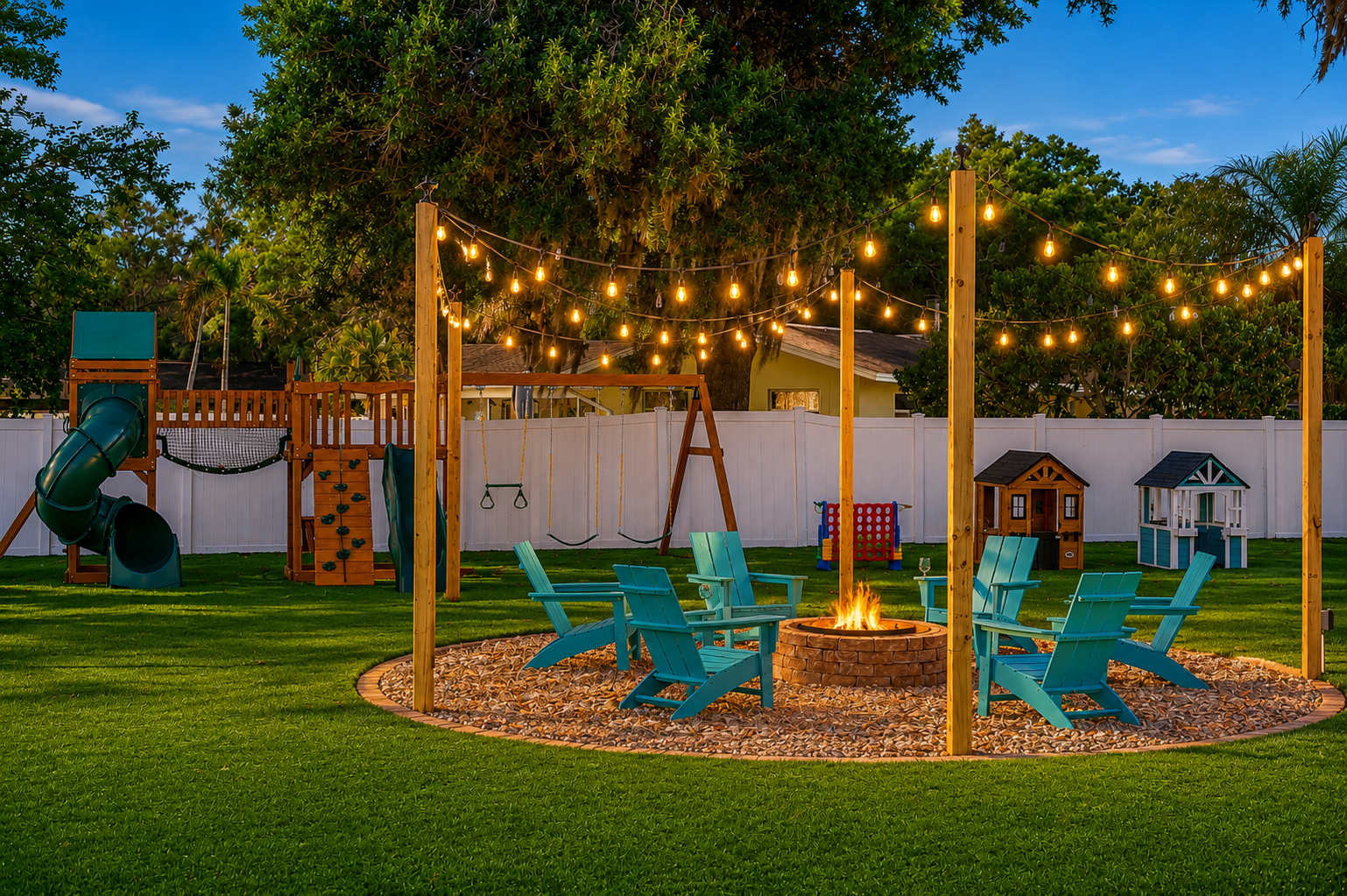 Tropical getaway w Pool, Pickleball & Game Room