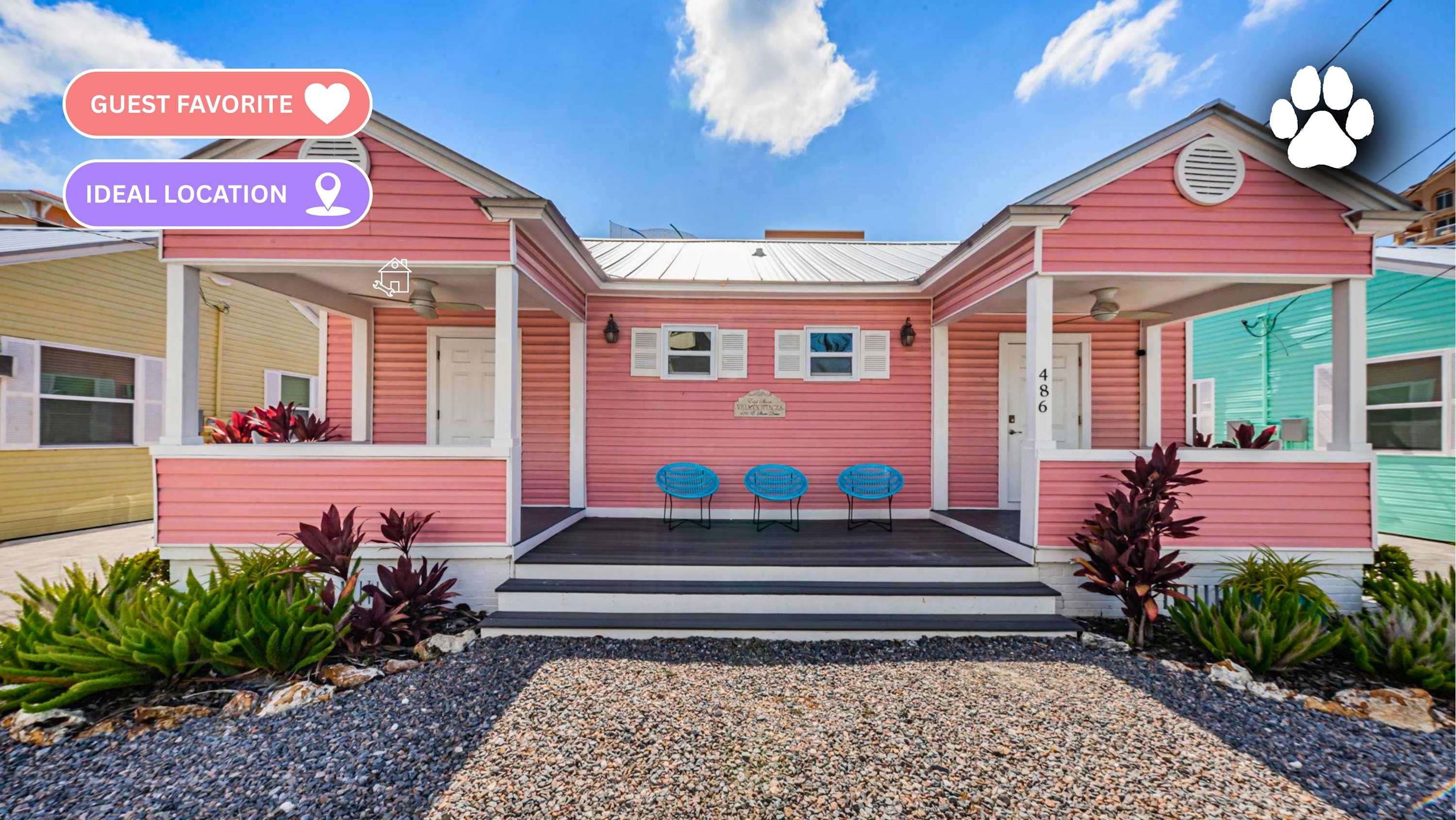 Frenchy's Cottage 486 In Clearwater Beach! - Clearwater Beach, FL