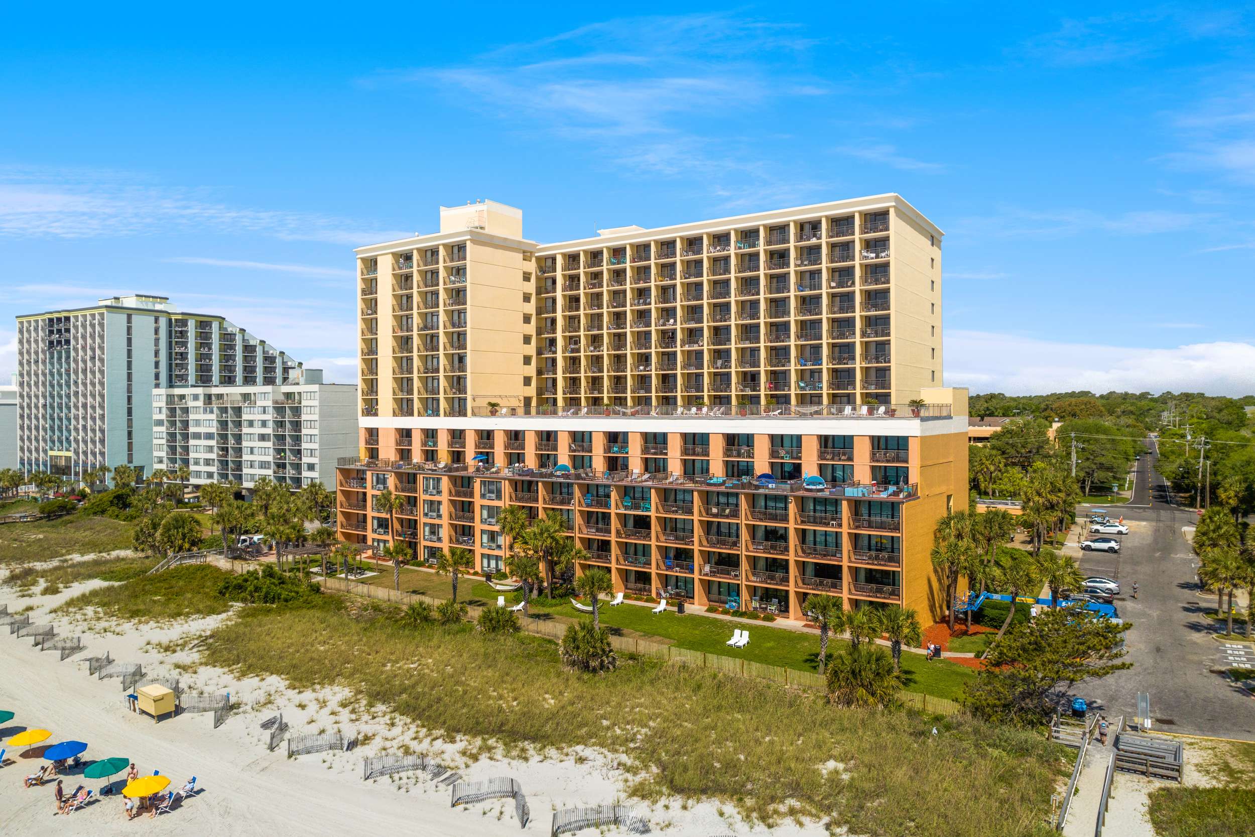 Shore Beats Working Oceanfront Resort Suite