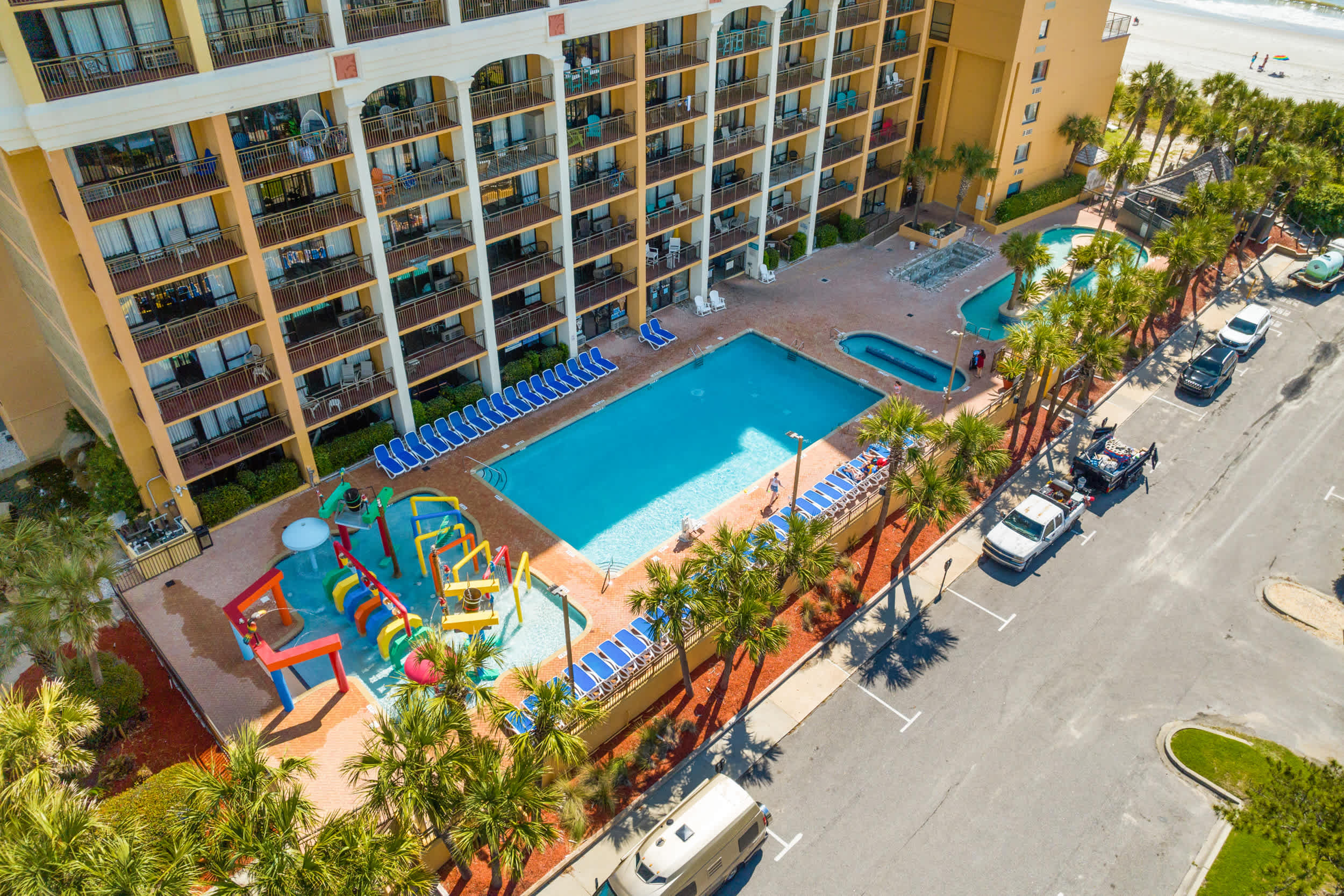Shore Beats Working Oceanfront Resort Suite