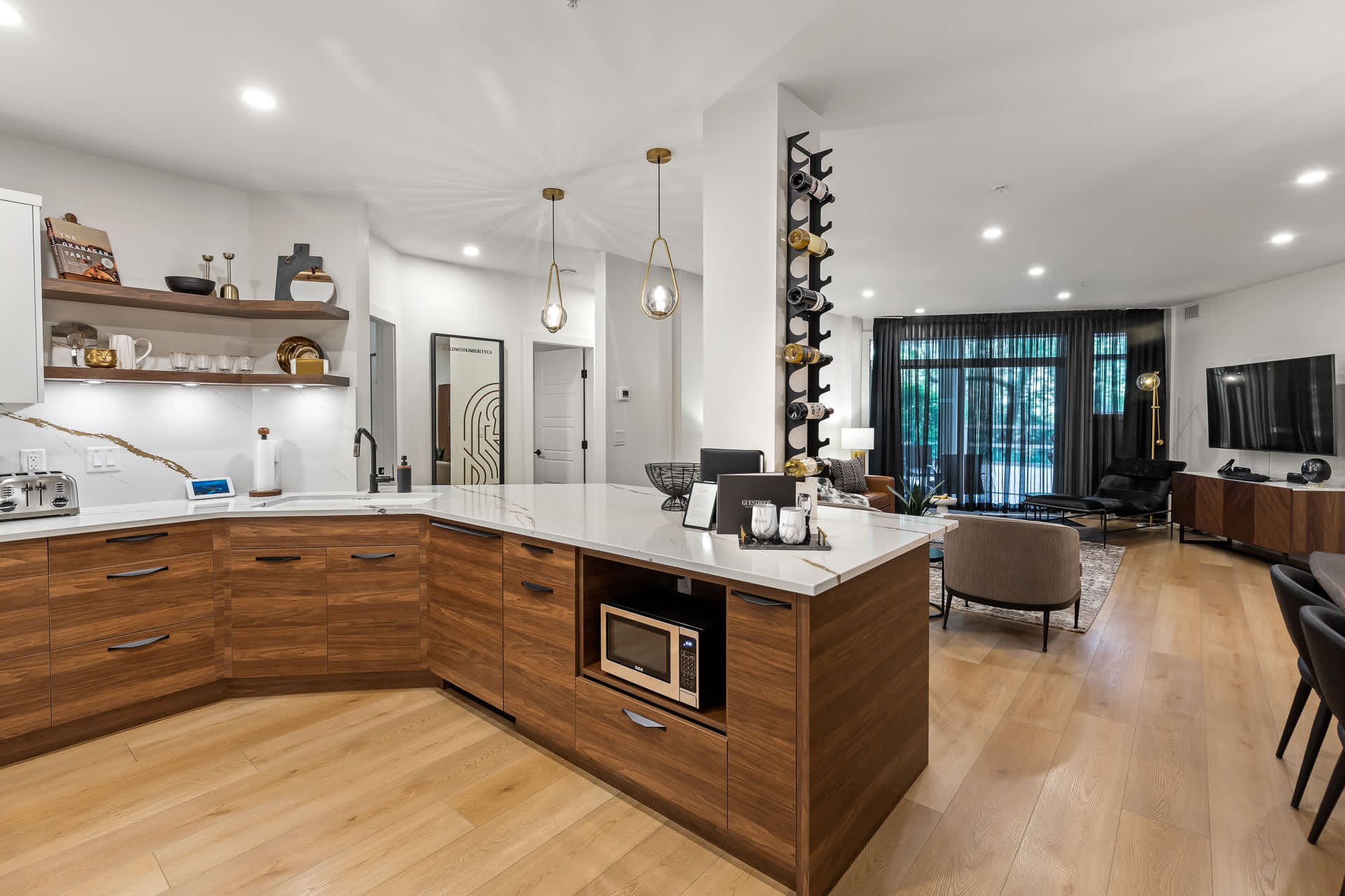 Kitchen | Discovery Bay 108 in Kelowna, British Columbia by Luxus Vacation Properties
