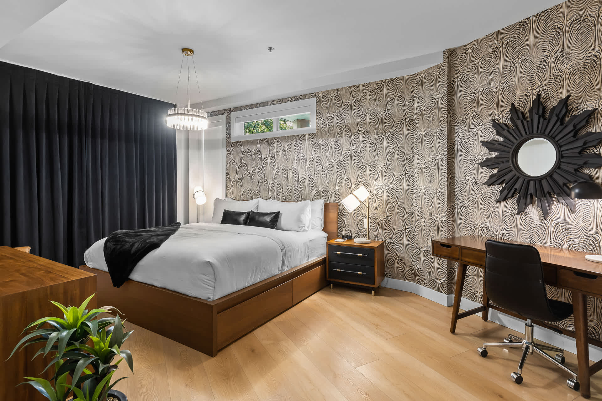 Primary Bedroom | Discovery Bay 108 in Kelowna, British Columbia by Luxus Vacation Properties