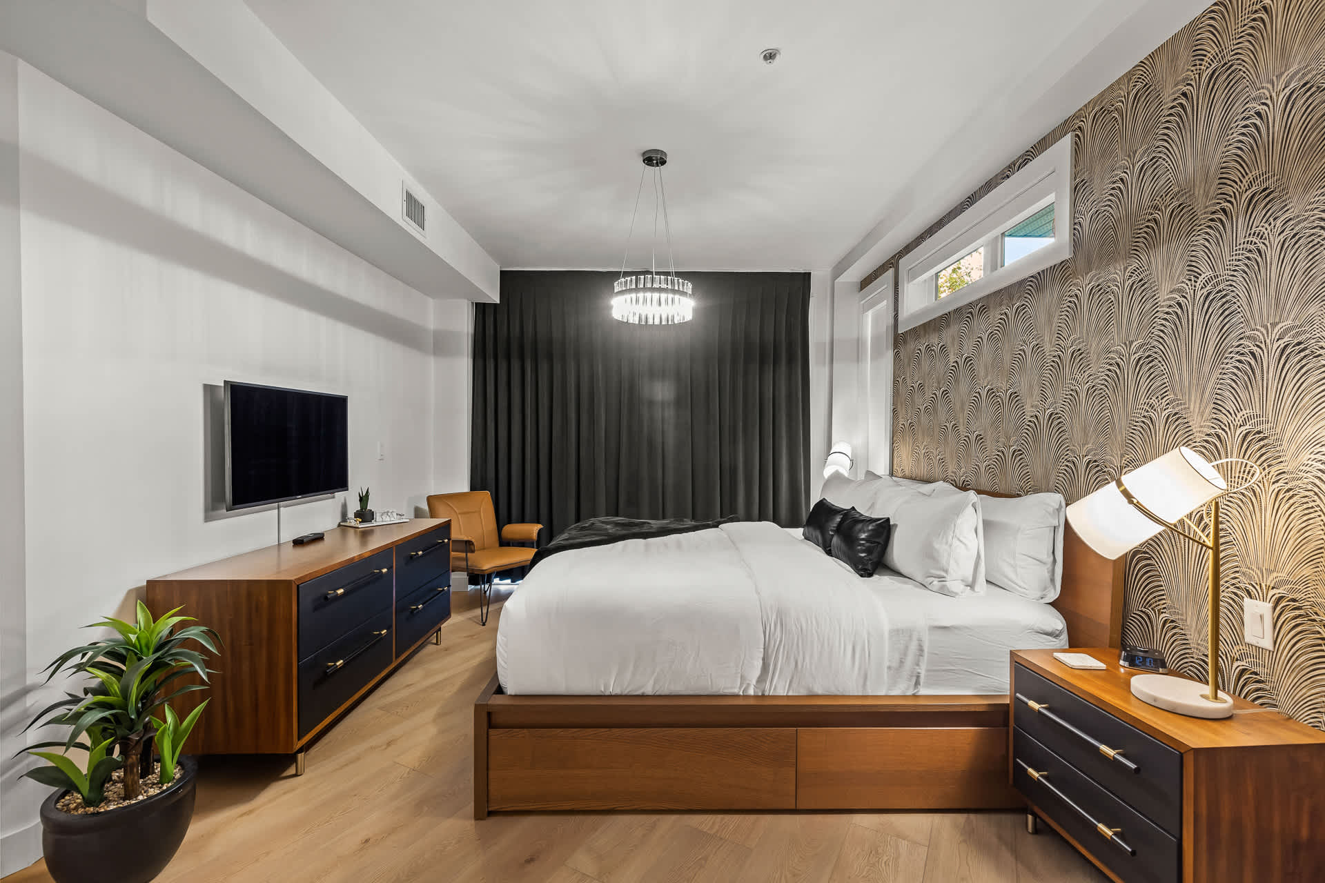 Primary Bedroom | Discovery Bay 108 in Kelowna, British Columbia by Luxus Vacation Properties
