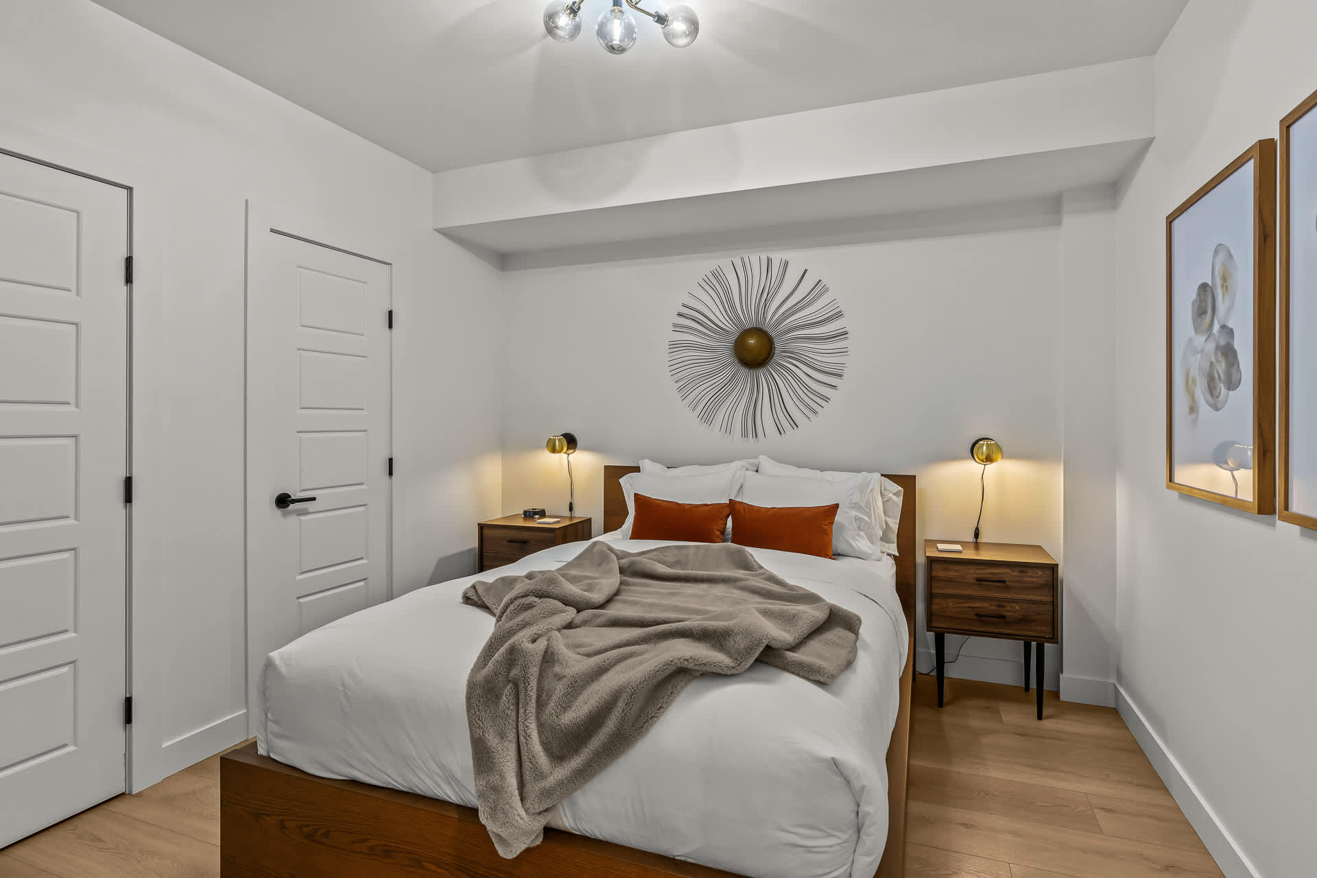 Bedroom 2 | Discovery Bay 108 in Kelowna, British Columbia by Luxus Vacation Properties