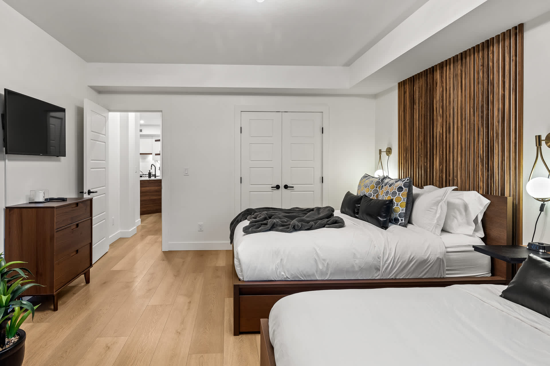 Bedroom 3 | Discovery Bay 108 in Kelowna, British Columbia by Luxus Vacation Properties