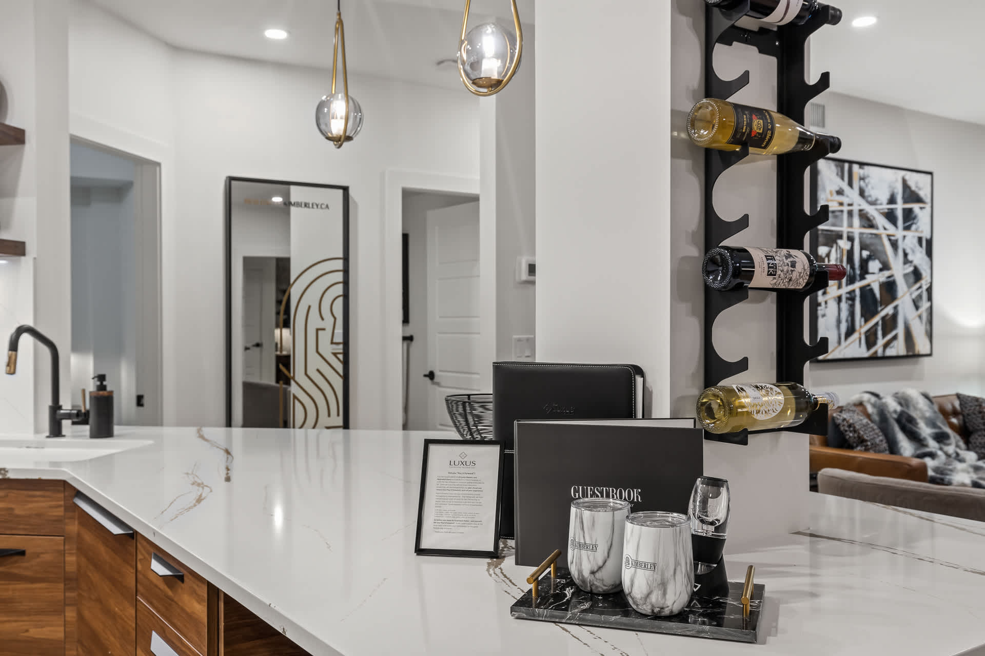 Kitchen | Discovery Bay 108 in Kelowna, British Columbia by Luxus Vacation Properties