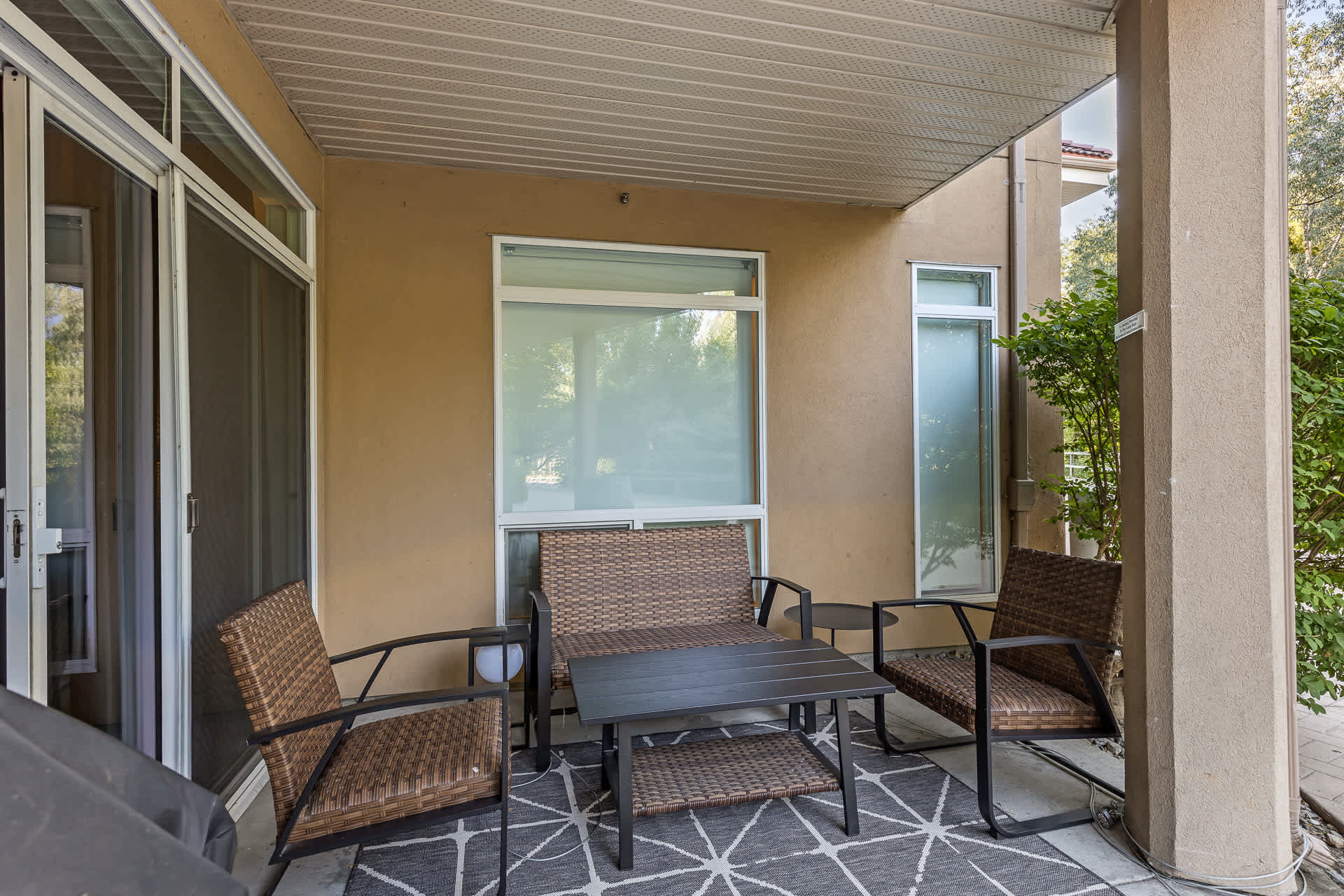 Patio | Discovery Bay 108 in Kelowna, British Columbia by Luxus Vacation Properties