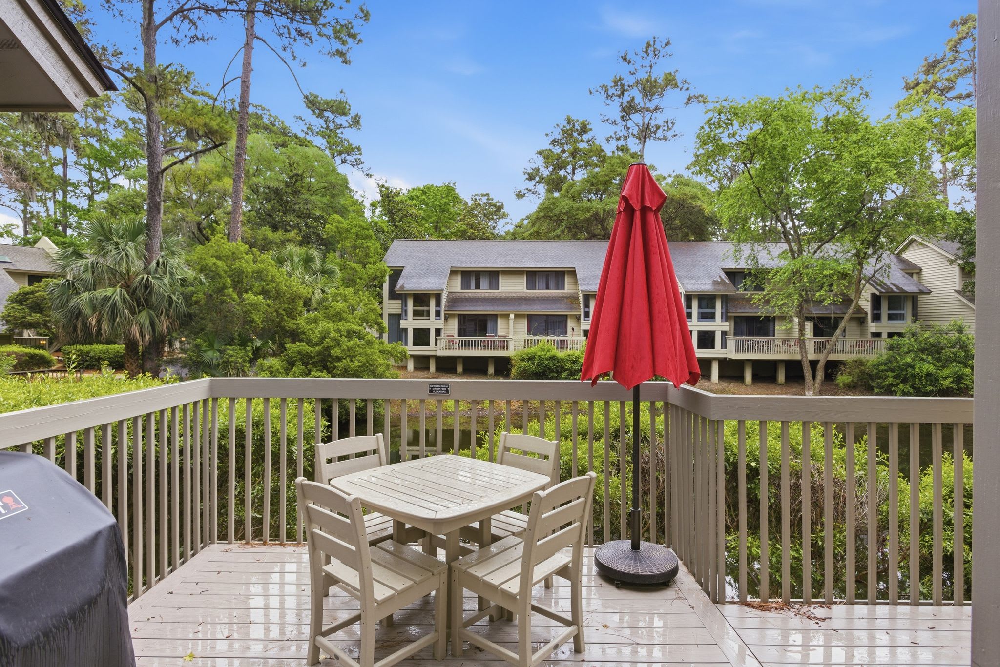 Back Porch Overlooking Lagoon