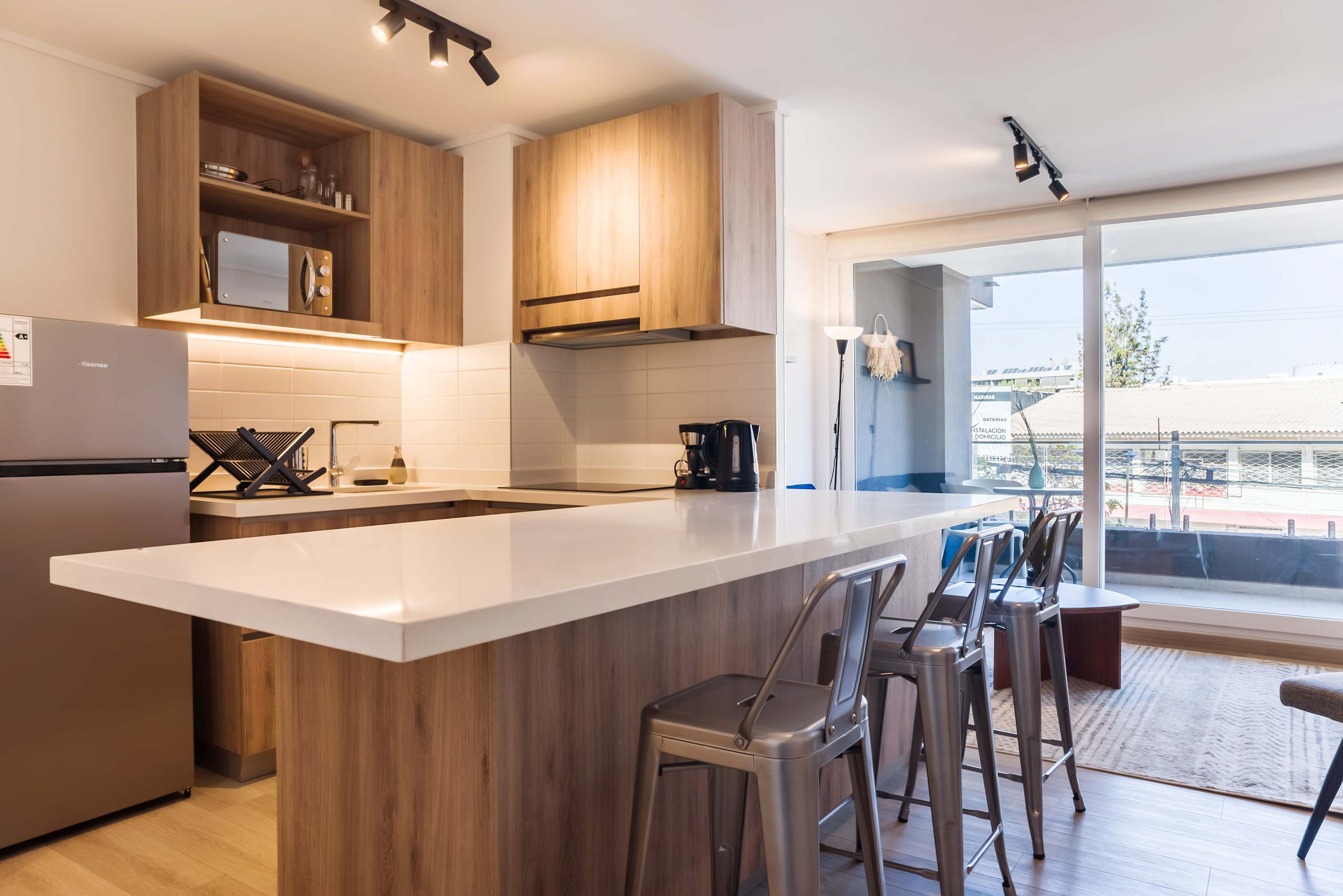 Modern Studio in Las Condes with Gym & BBQ