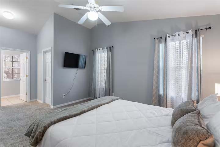 Spacious home with private pool & hot tub