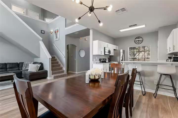 Spacious home with private pool & hot tub