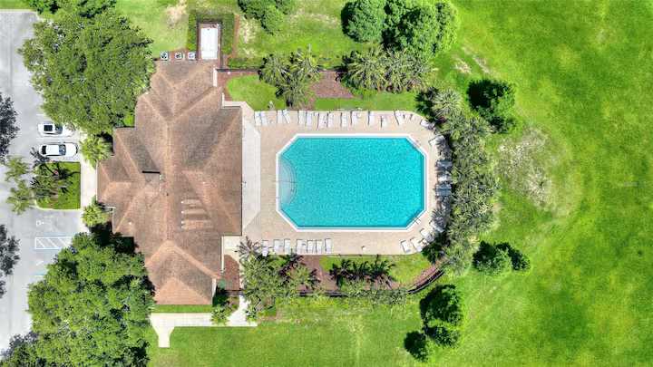 Spacious home with private pool & hot tub